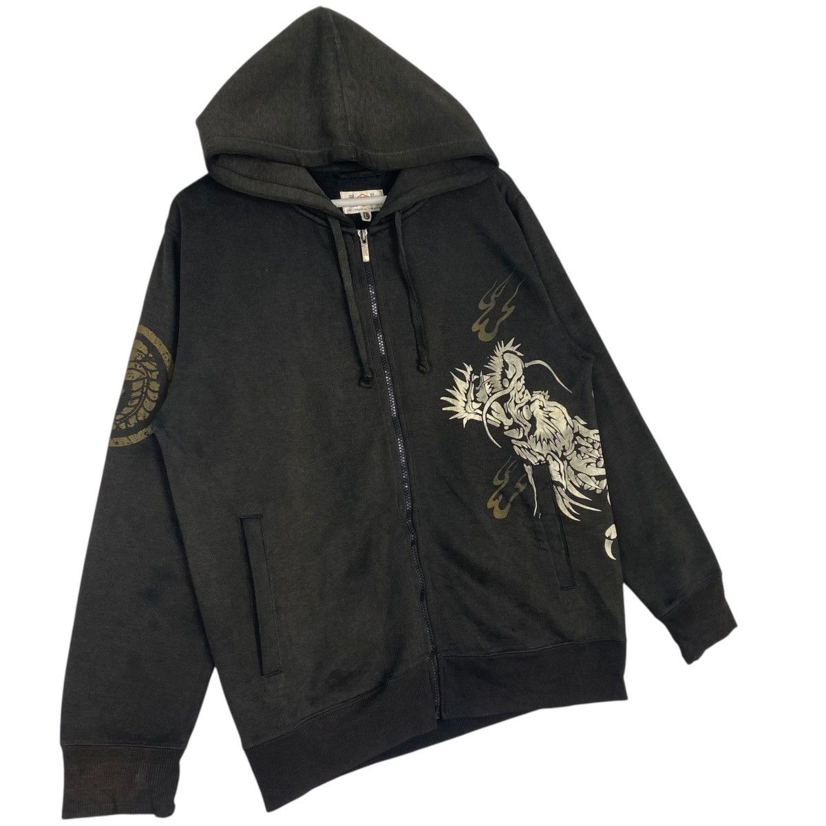Other Vintage Dragon Japanese Hoodie Sweater Big Logo Black Size US L / EU 52-54 / 3 - 3 Thumbnail