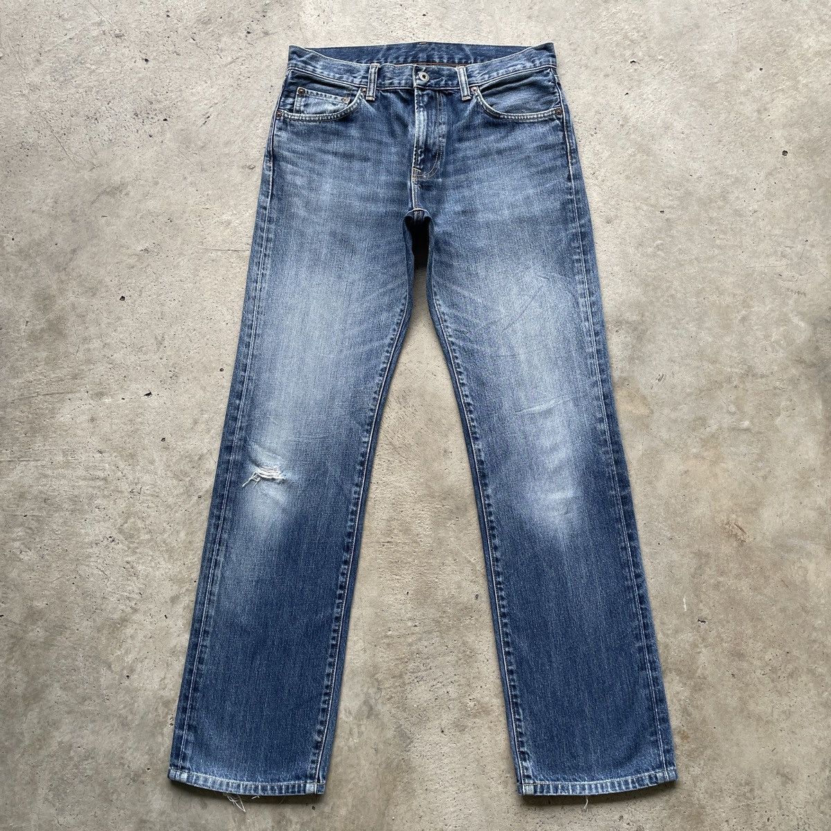 Japanese Brand W32x32.5💥 Vintage Japanese Brand Denim Jeans Pants Faded Size US 32 / EU 48 - 1 Thumbnail