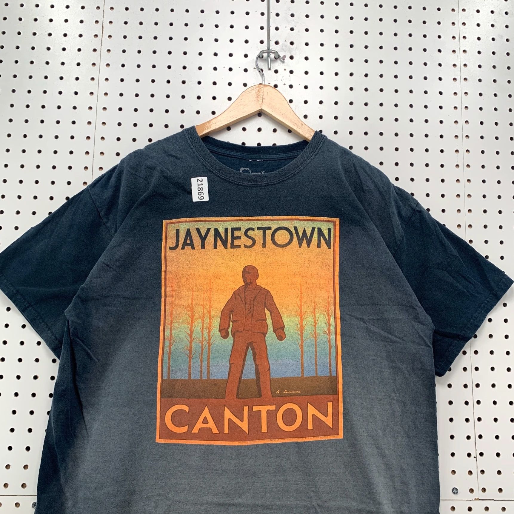 Vintage VINTAGE Jaynestown Canton Shirt Mens XL Faded Gray Serenity 23x29 Short Sleeve Shirt Mens XL Gray 23x29 Serenity Band Music Size US XL / EU 56 / 4 - 5 Thumbnail