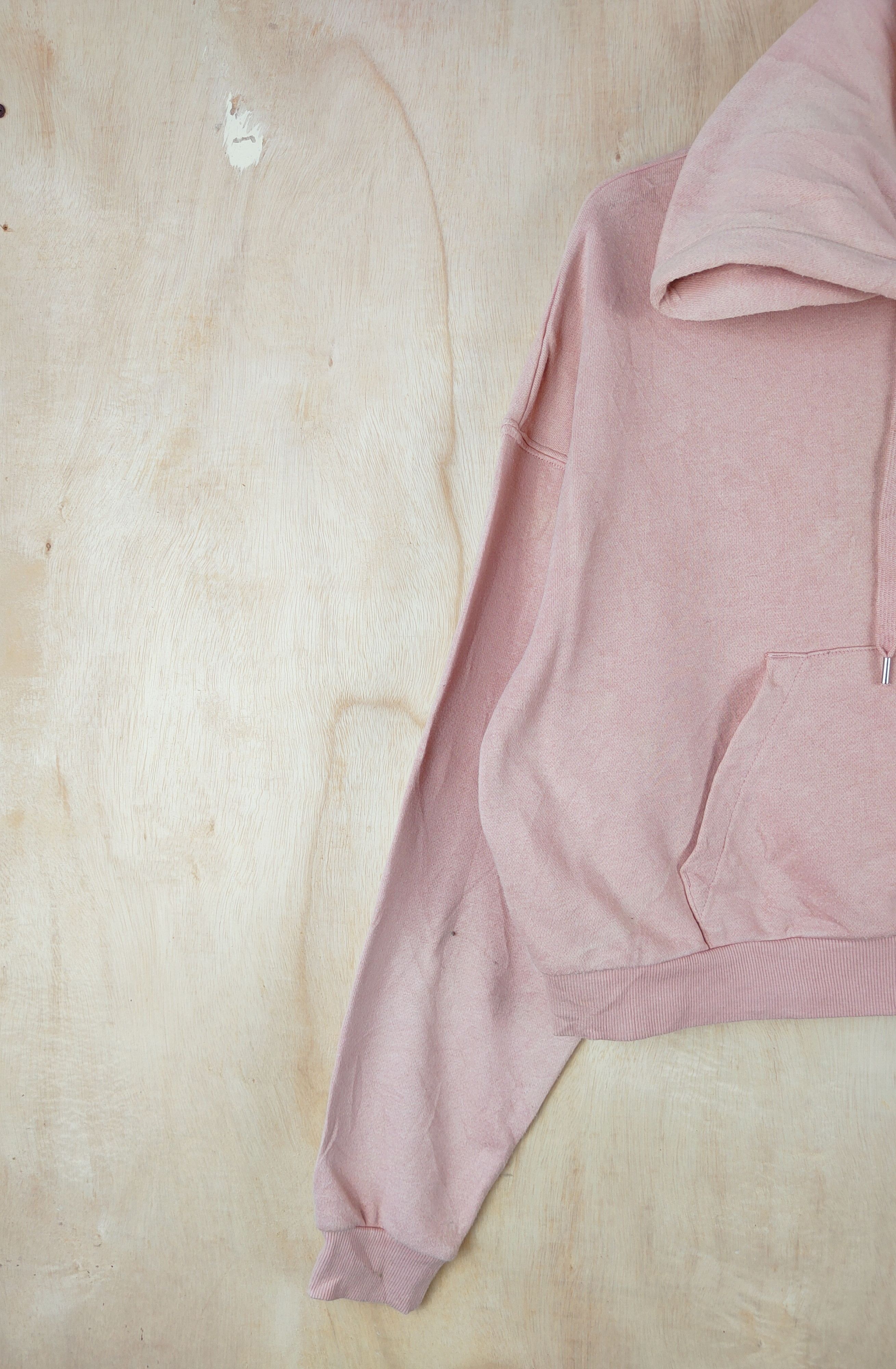 Divided × Vintage Vintage Divided Pink Hoodie Crop Tops Size S / US 4 / IT 40 - 3 Thumbnail