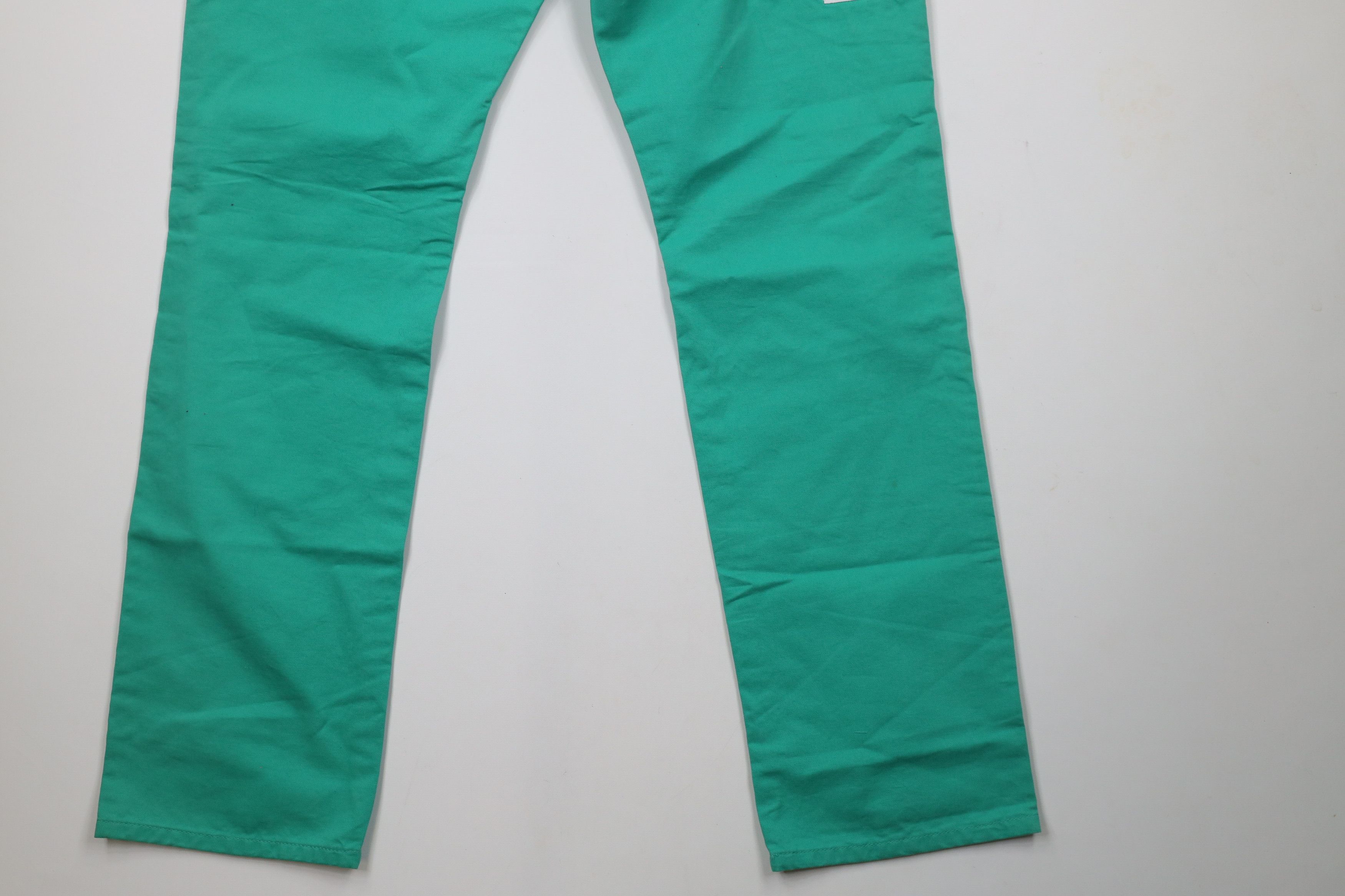 TRUKFIT × Vintage Deadstock Vintage Trukfit Skateboarding Leg Chino Pants Teal Size US 34 / EU 50 - 13 Thumbnail
