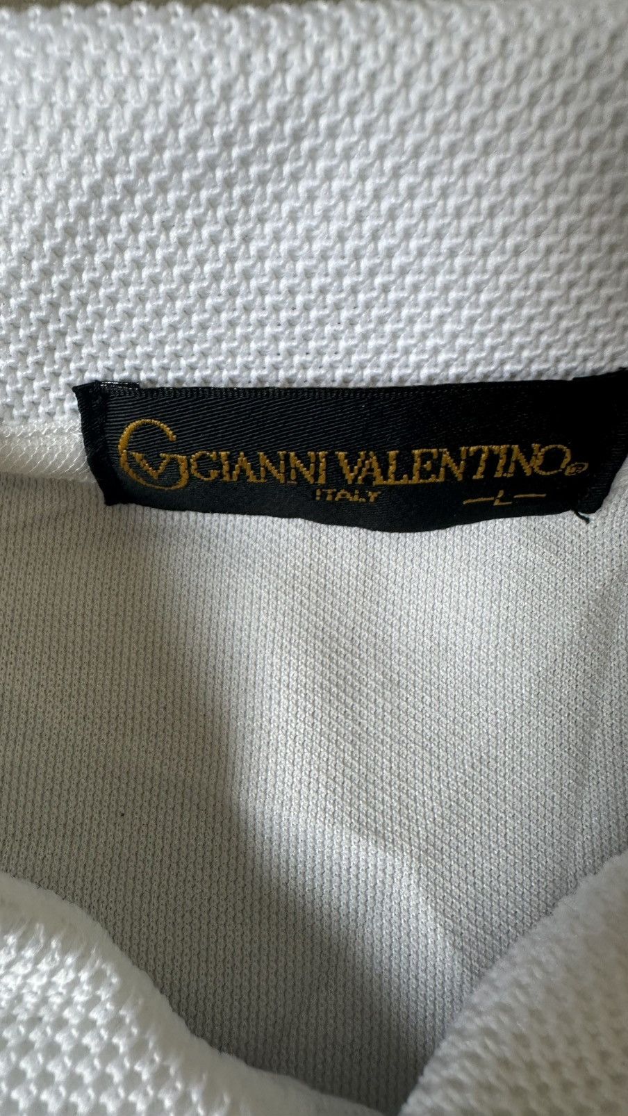 Gianni Valentino VINTAGE GIANNI VALENTINO POLO GOLF TEE Size US L / EU 52-54 / 3 - 5 Thumbnail
