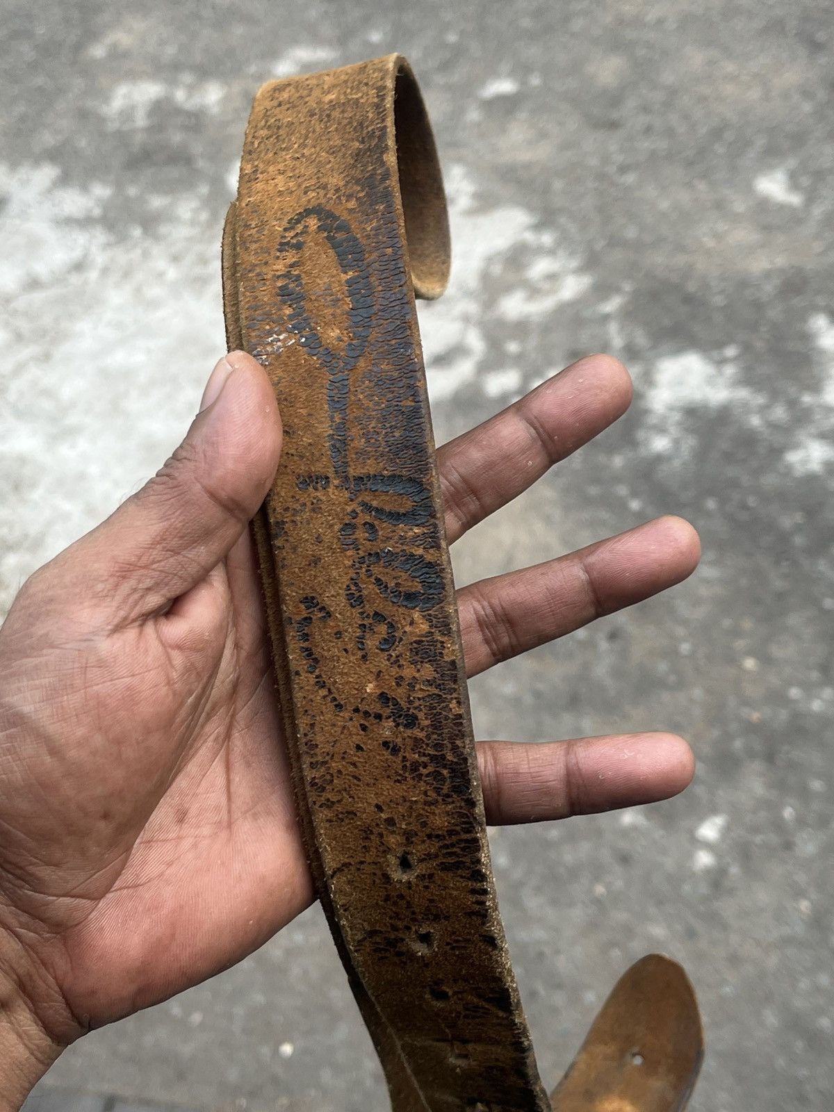 Oakley Oakley brown faded belt Size 36 - 7 Thumbnail