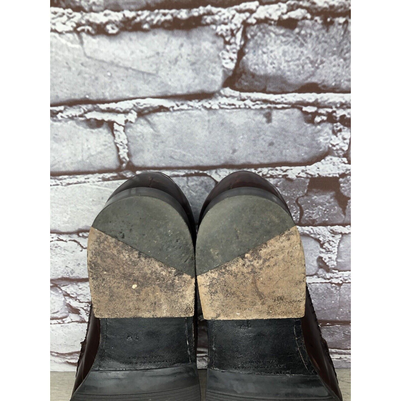 Other LORENZO BANFI Milano Brown Leather Slip On Loafers Dress Sho Size US 8 / EU 41 - 16 Thumbnail