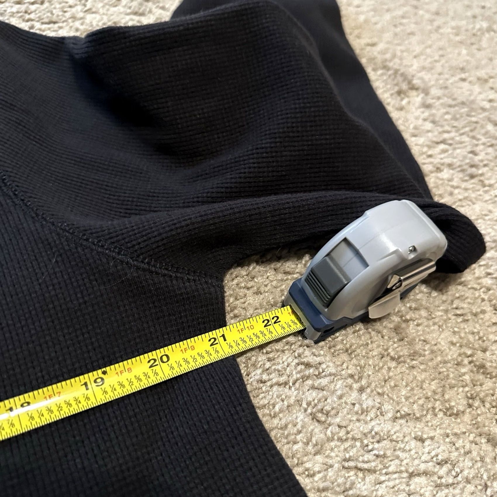 The North Face The North Face Terrain Waffle Henley Shirt Mens Large Black Thermal All Seasons Outdoors Outdoors Hiking Size US L / EU 52-54 / 3 - 6 Thumbnail