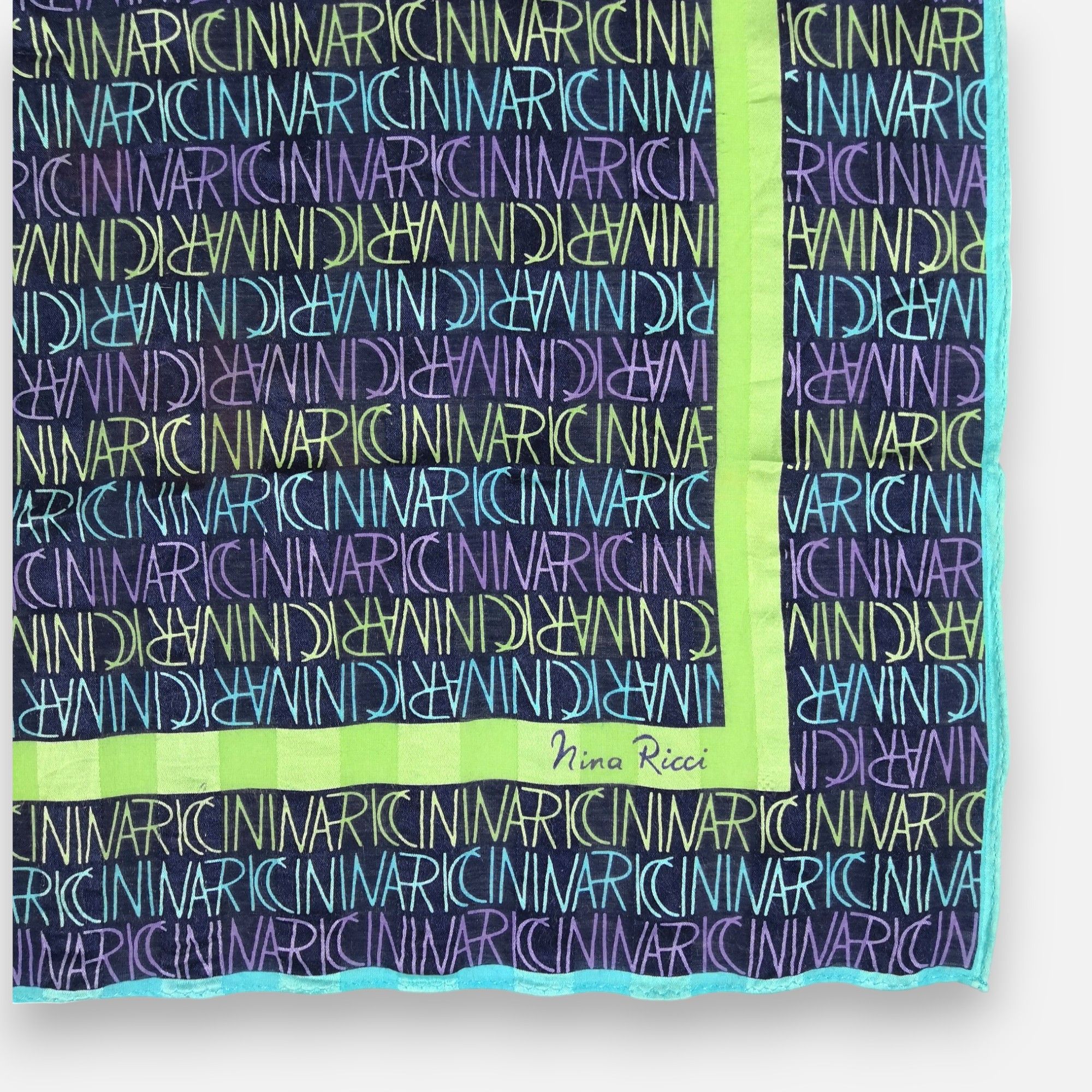 Nina Ricci × Vintage Vintage Nina Ricci Handkerchief Neckerchief Bandana Size ONE SIZE - 3 Thumbnail