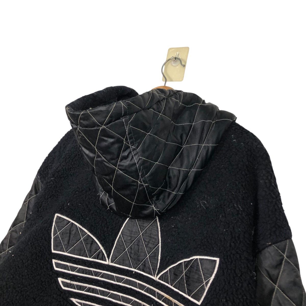 Adidas 📌Vintage Wool Zipper Jacket Adidas Big Logo Embroidery Size US M / EU 48-50 / 2 - 11 Thumbnail