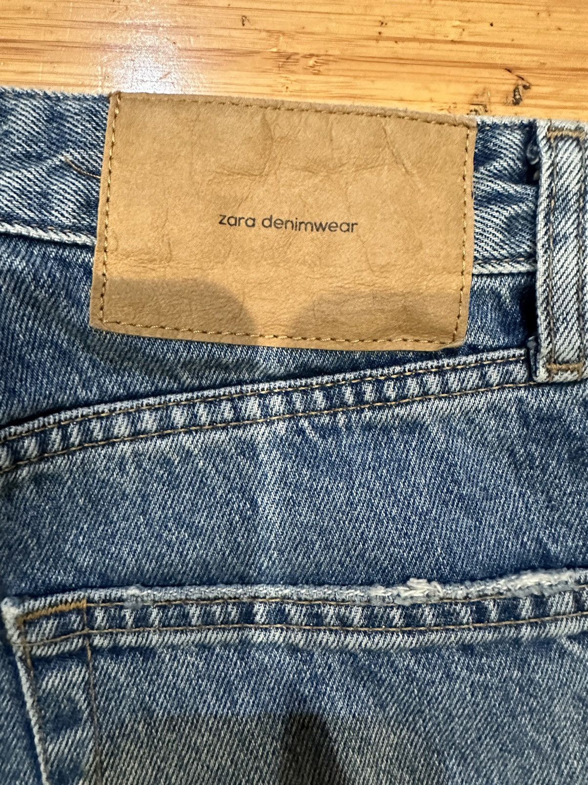 Zara Zara Men’s Straight Blue Jeans Size 30 Size US 30 / EU 46 - 4 Thumbnail