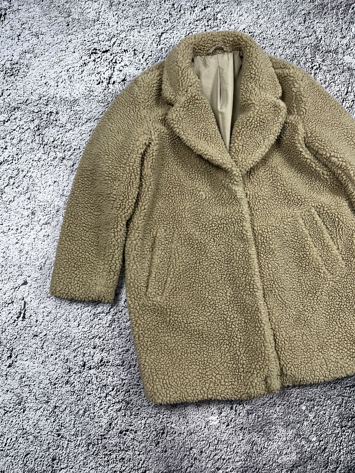 Vintage Vintage Y2K Teddy faux camel jacket old money streetwear Size S / US 4 / IT 40 - 2 Thumbnail