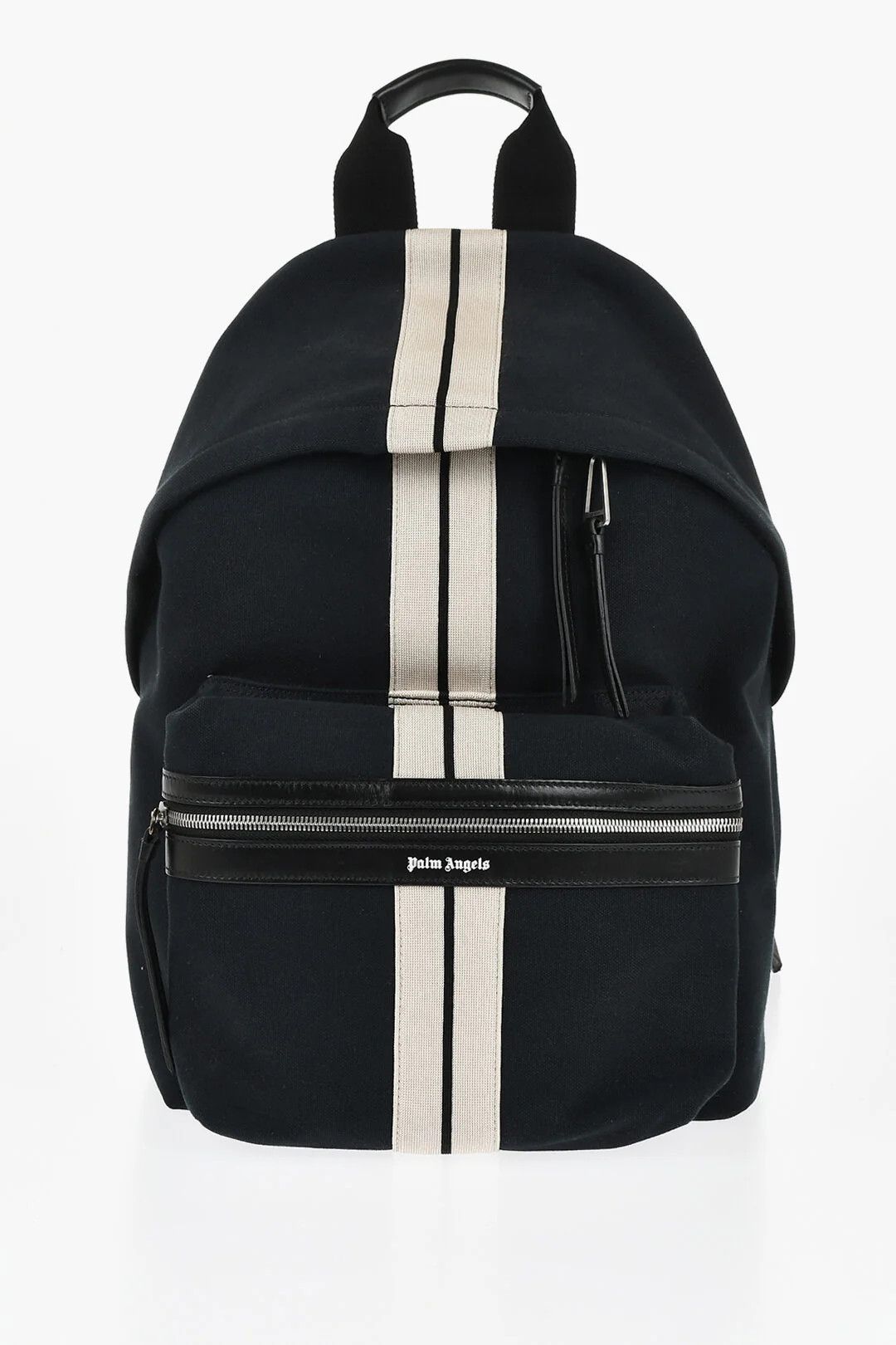 Palm Angels og1mm0326 Size: OS / Maxi Cotton Backpack in Black Size ONE SIZE - 1 Thumbnail
