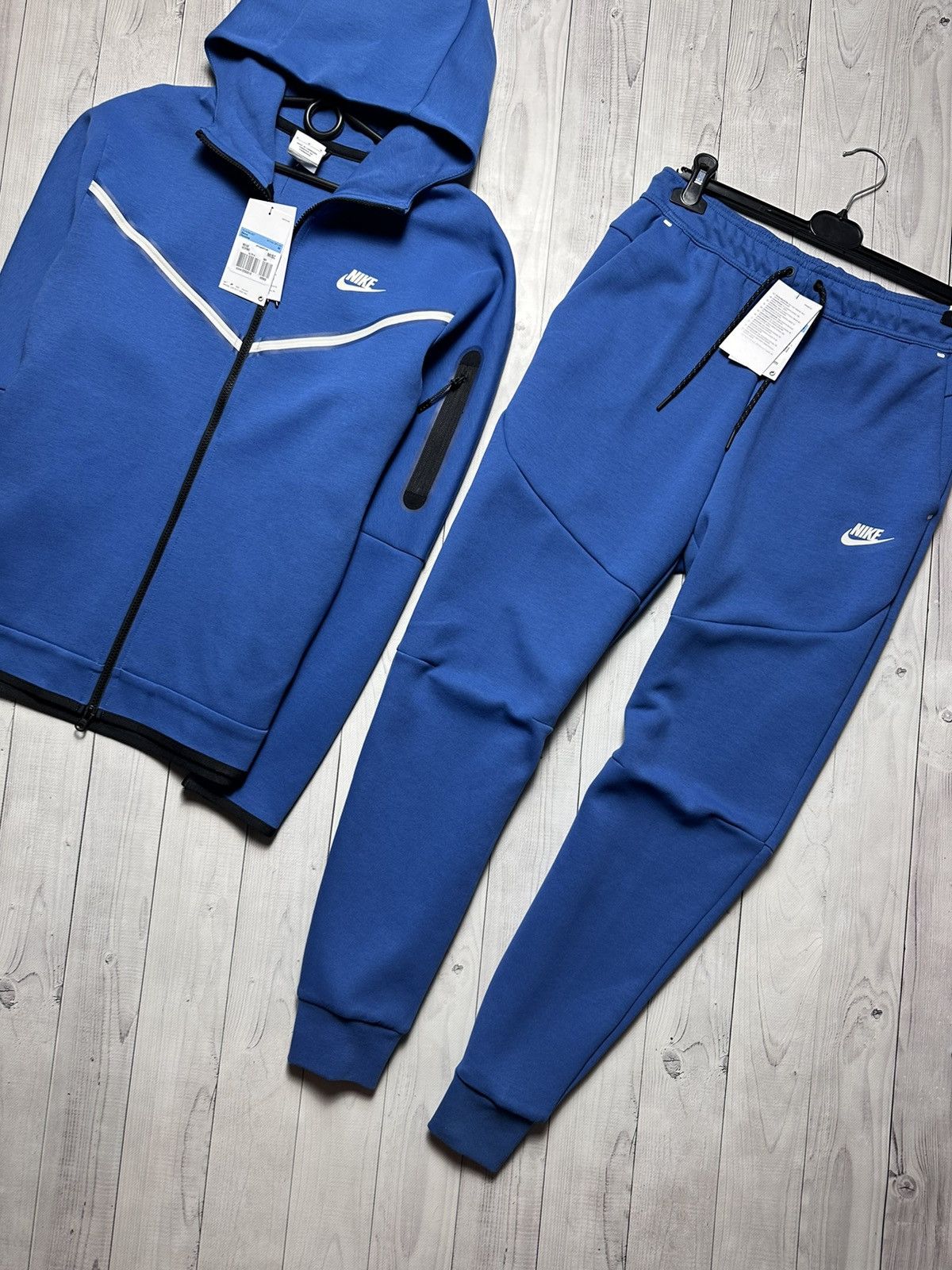 Blue nike suit online