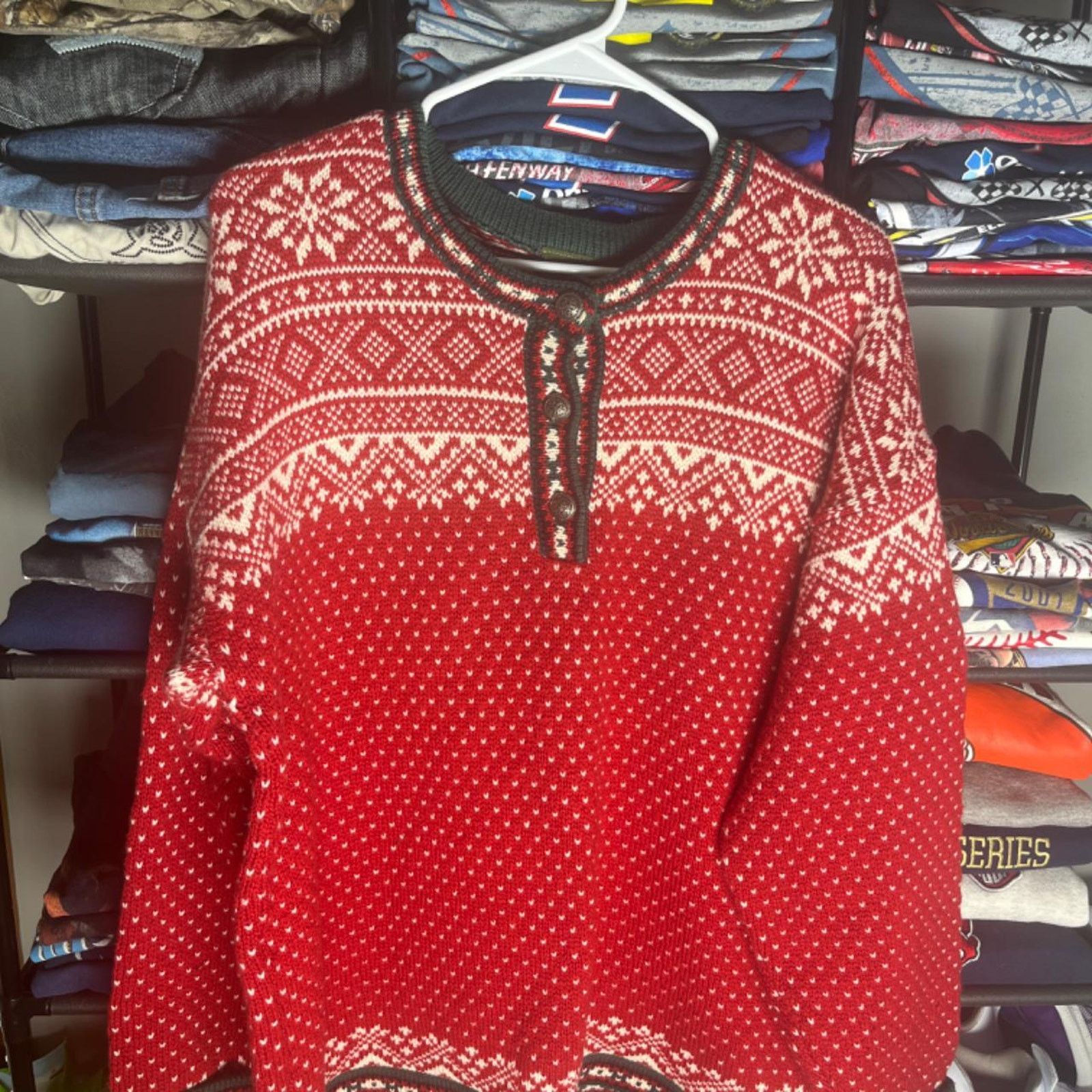 L.L. Bean Vintage ll bean wool knit sweater Size XL / US 12-14 / IT 48-50 - 1 Thumbnail