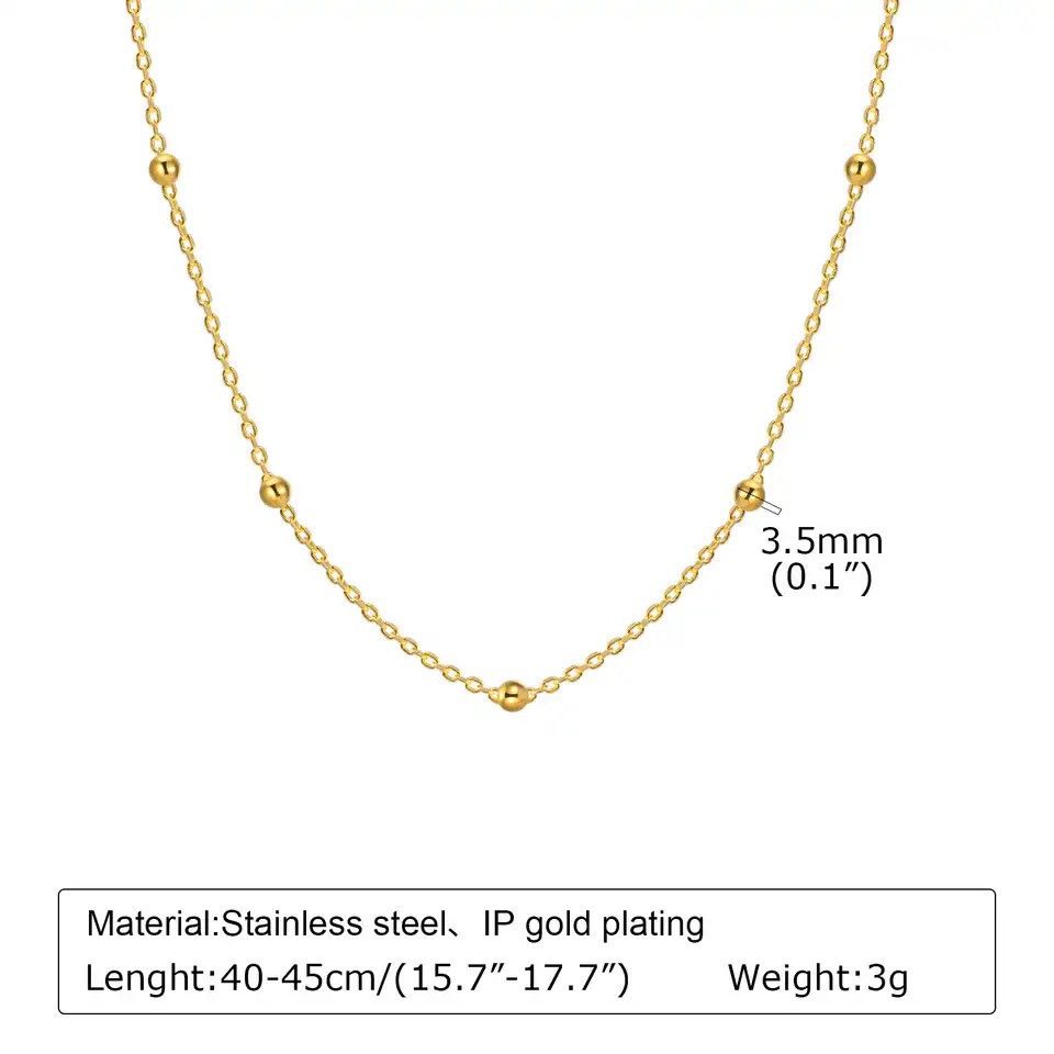 Other Chic Satellite Chain Necklace Size ONE SIZE - 2 Thumbnail
