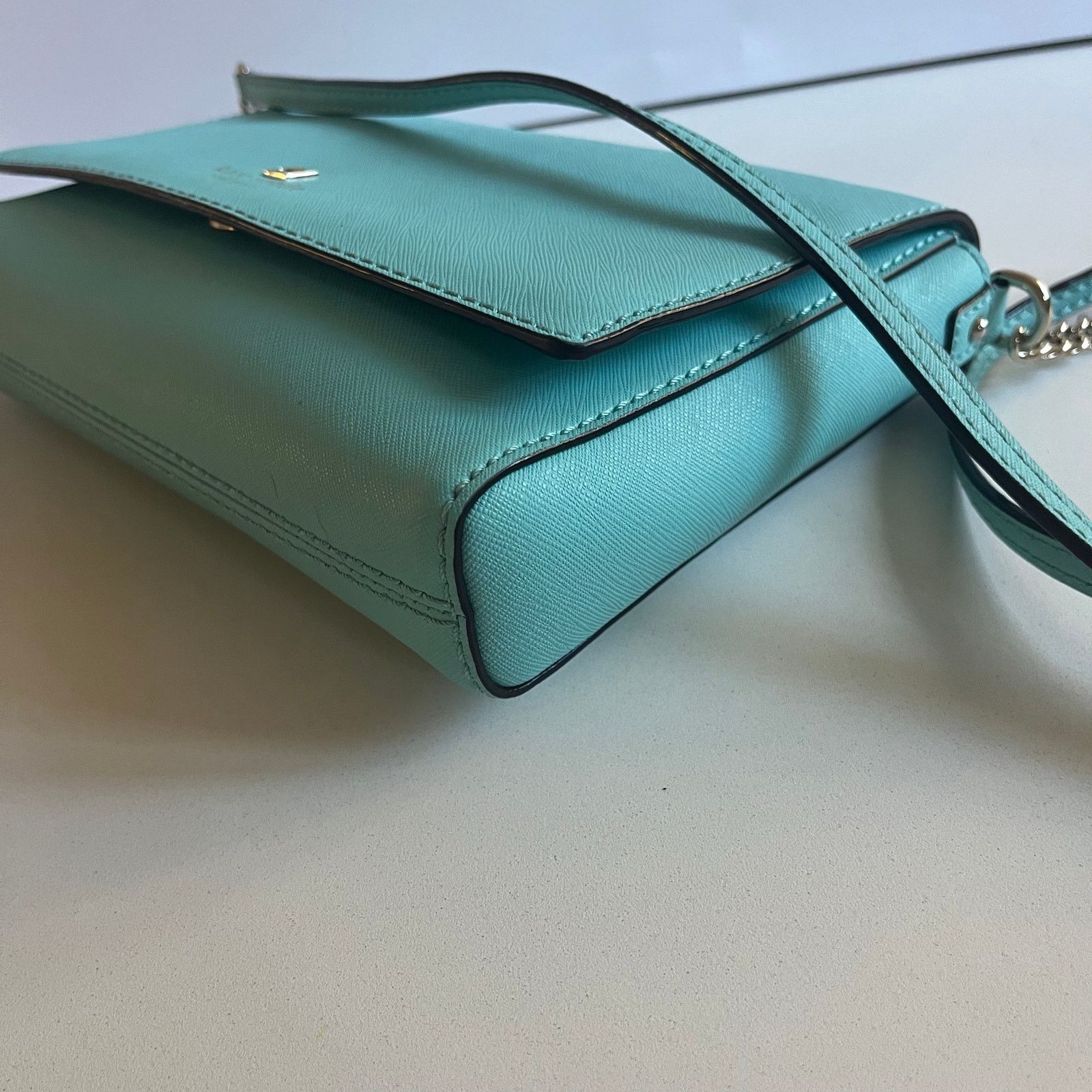 Kate Spade KATE SPADE Charlotte Street Alex Crossbody, Blue Aqua Size ONE SIZE - 9 Thumbnail