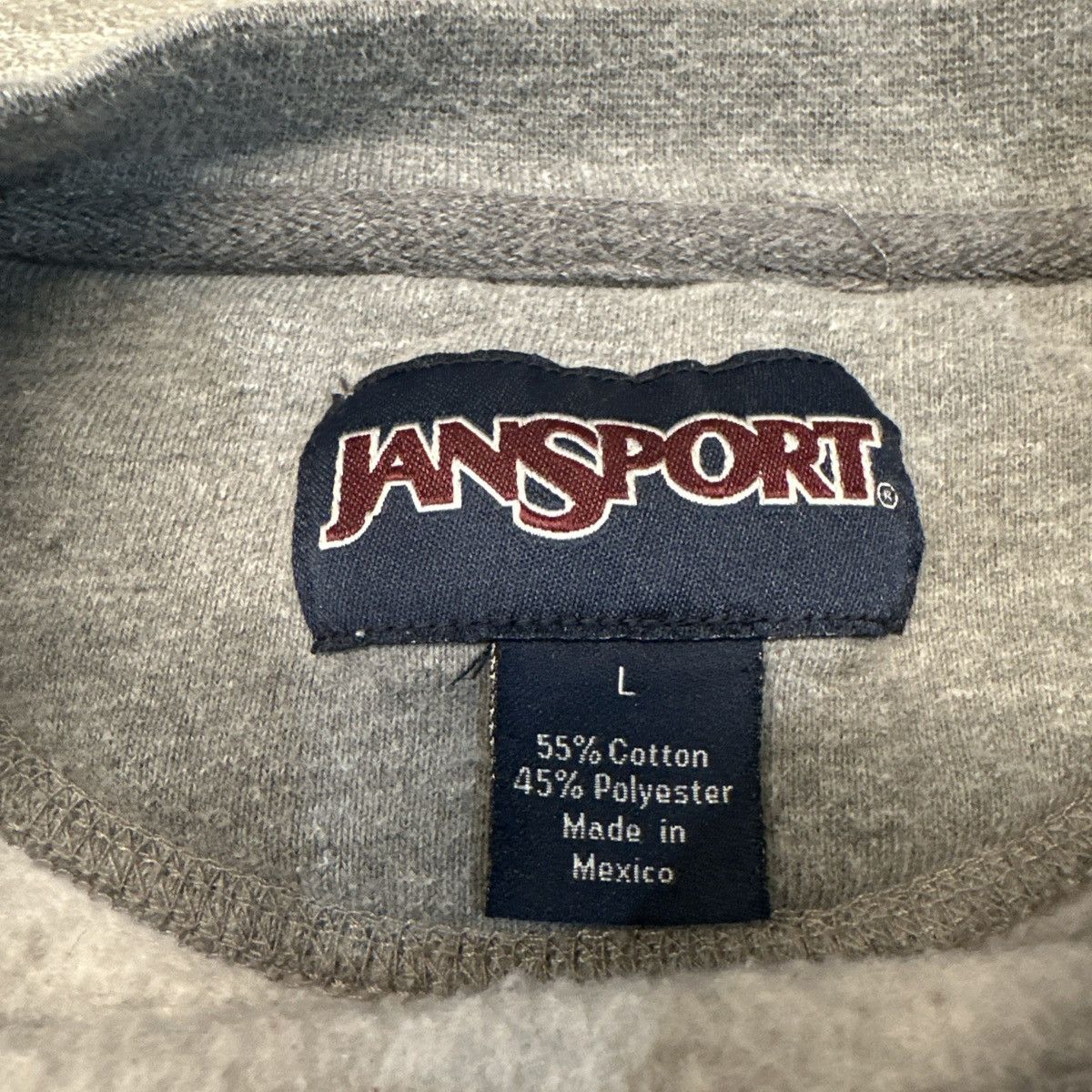 Jansport × Vintage Vintage 90s Jansport Pace University Crewneck Sweatshirt Size US L / EU 52-54 / 3 - 4 Thumbnail