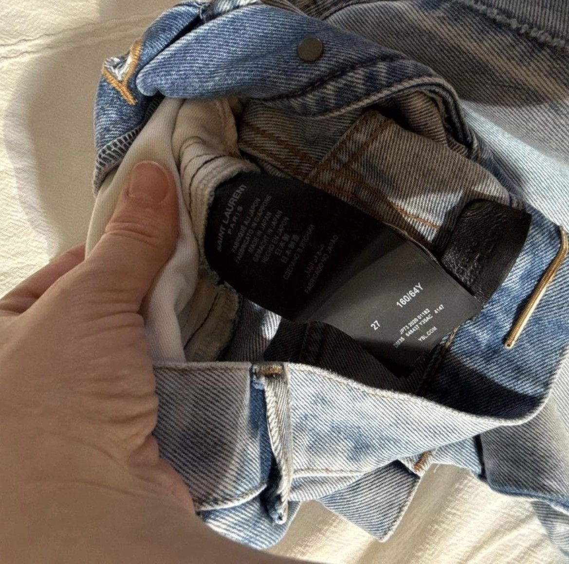 Saint Laurent Paris Saint laurent paris D35 Size 27" / US 4 / IT 40 - 3 Thumbnail