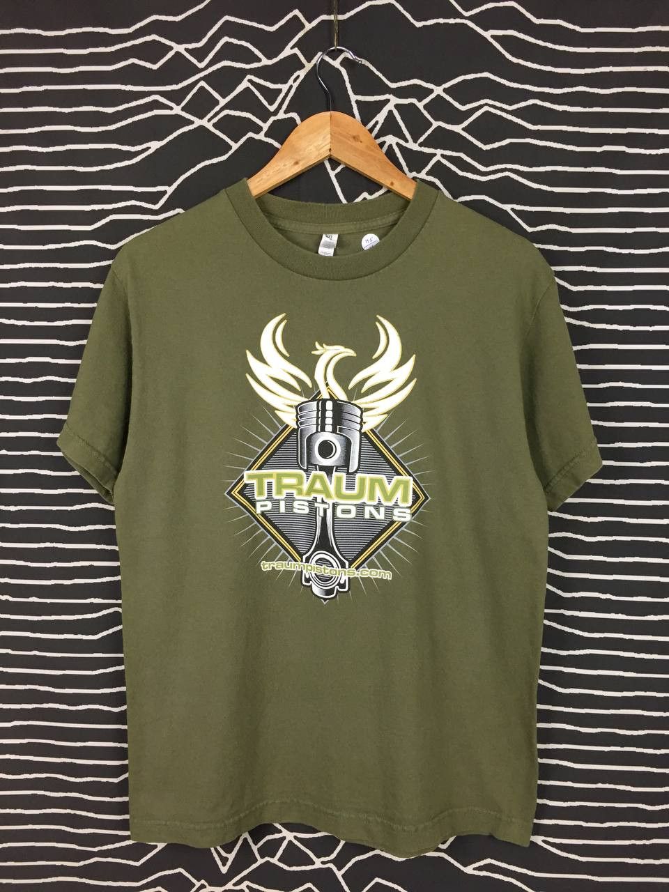 Vintage Traum Pistons American Hand Crafted Promo Tee Size US M / EU 48-50 / 2 - 2 Thumbnail