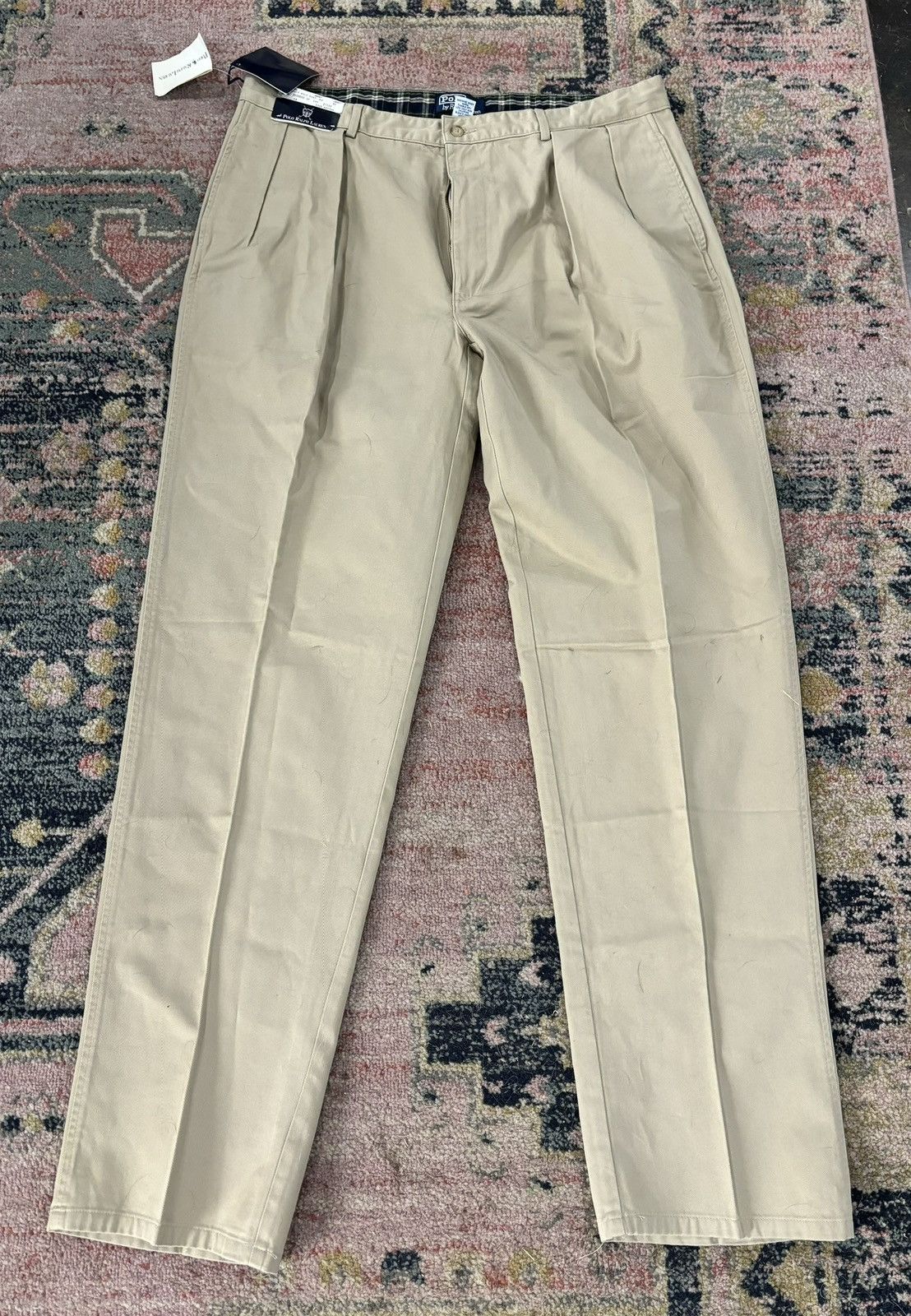Polo Ralph Lauren Vintage 90s Polo Ralph Lauren Classic Golf Khaki Pants Size US 40 / EU 56 - 6 Thumbnail