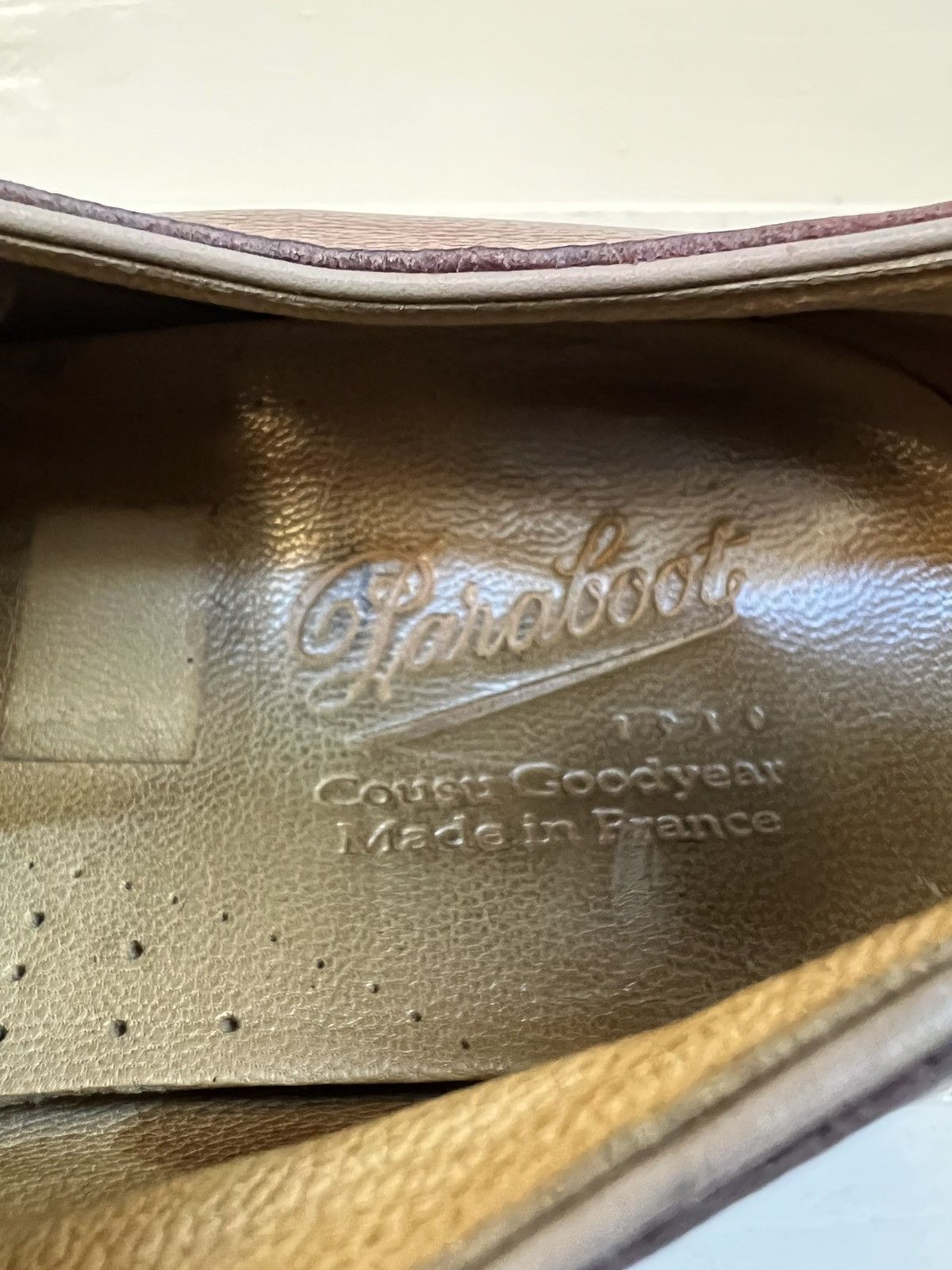 Paraboot 💥💥Paraboot mirage Brown Leather Shoes Size US 8 / EU 41 - 15 Thumbnail