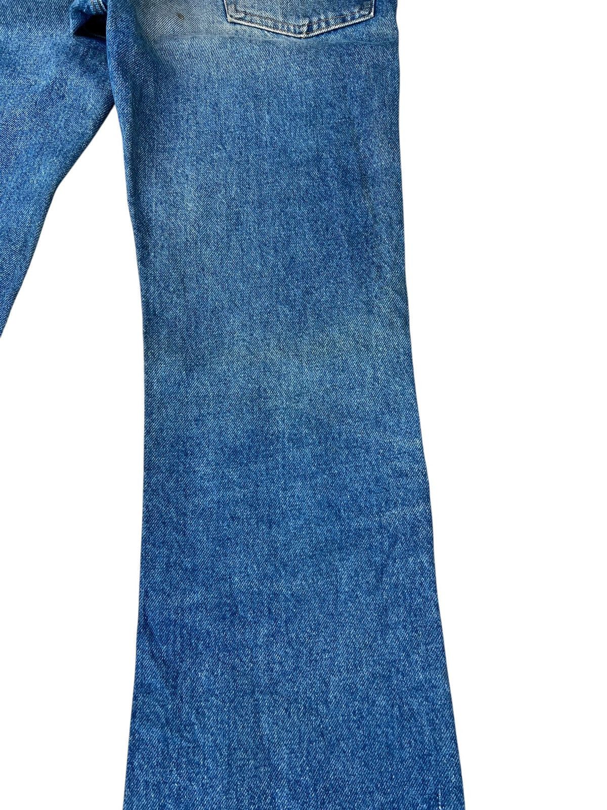 Levi's Vintage 70s Levi’s 517 Talon 42 Mud Denim Flare Jeans Size US 29 - 19 Thumbnail