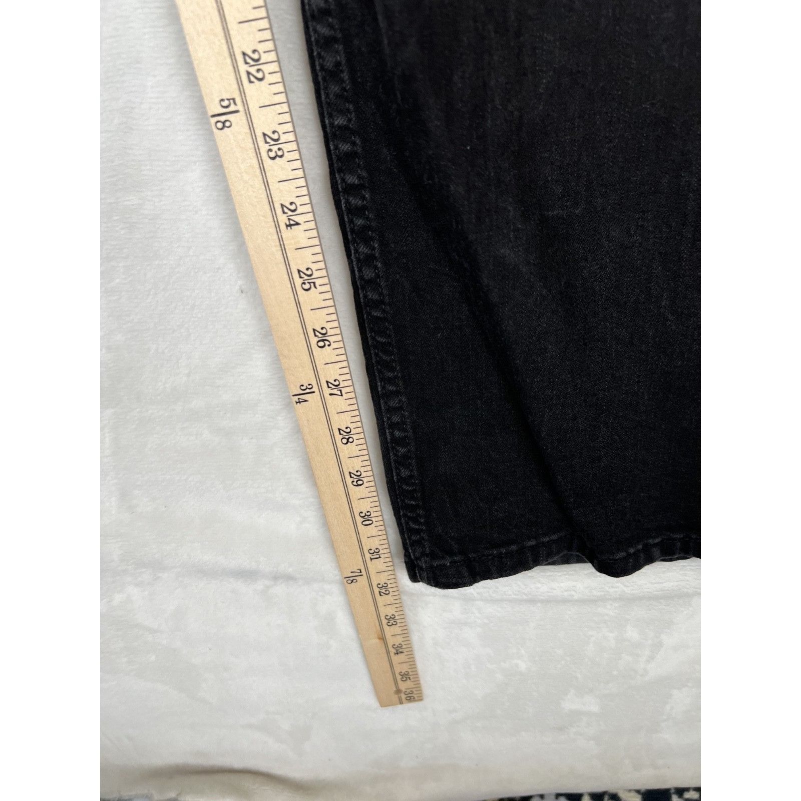 Levi's Vintage Levi’s 505 Black Denim Jeans Size 38x32 Faded Grunge Size US 38 / EU 54 - 6 Thumbnail