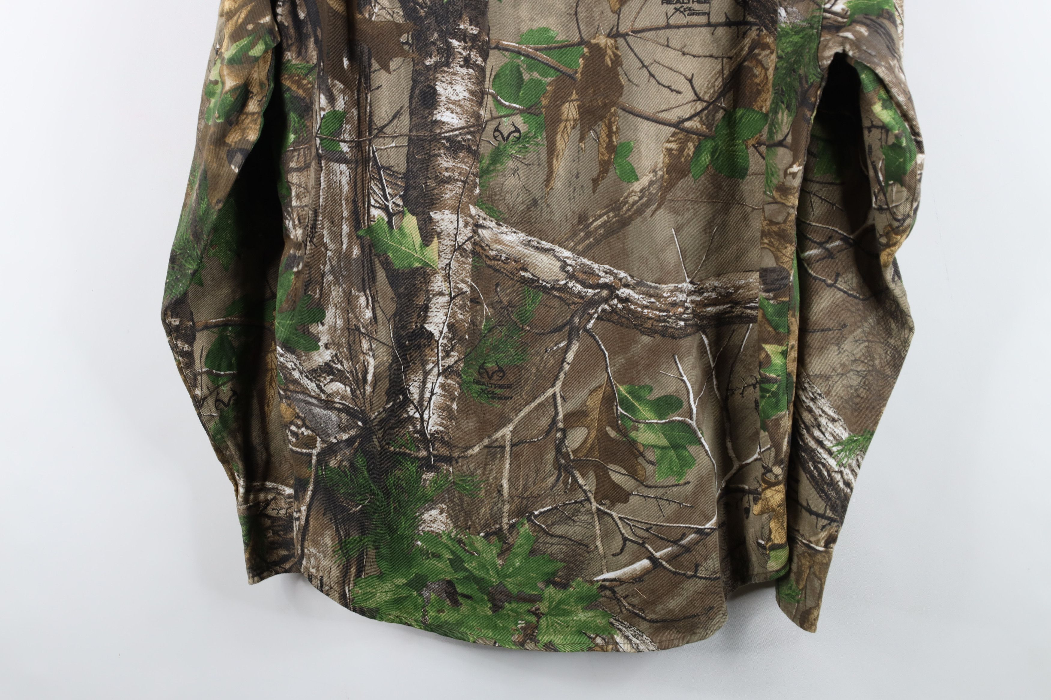 Cabelas Deadstock Vintage Y2K Cabelas Camouflage Twill Button Shirt Size US S / EU 44-46 / 1 - 13 Thumbnail