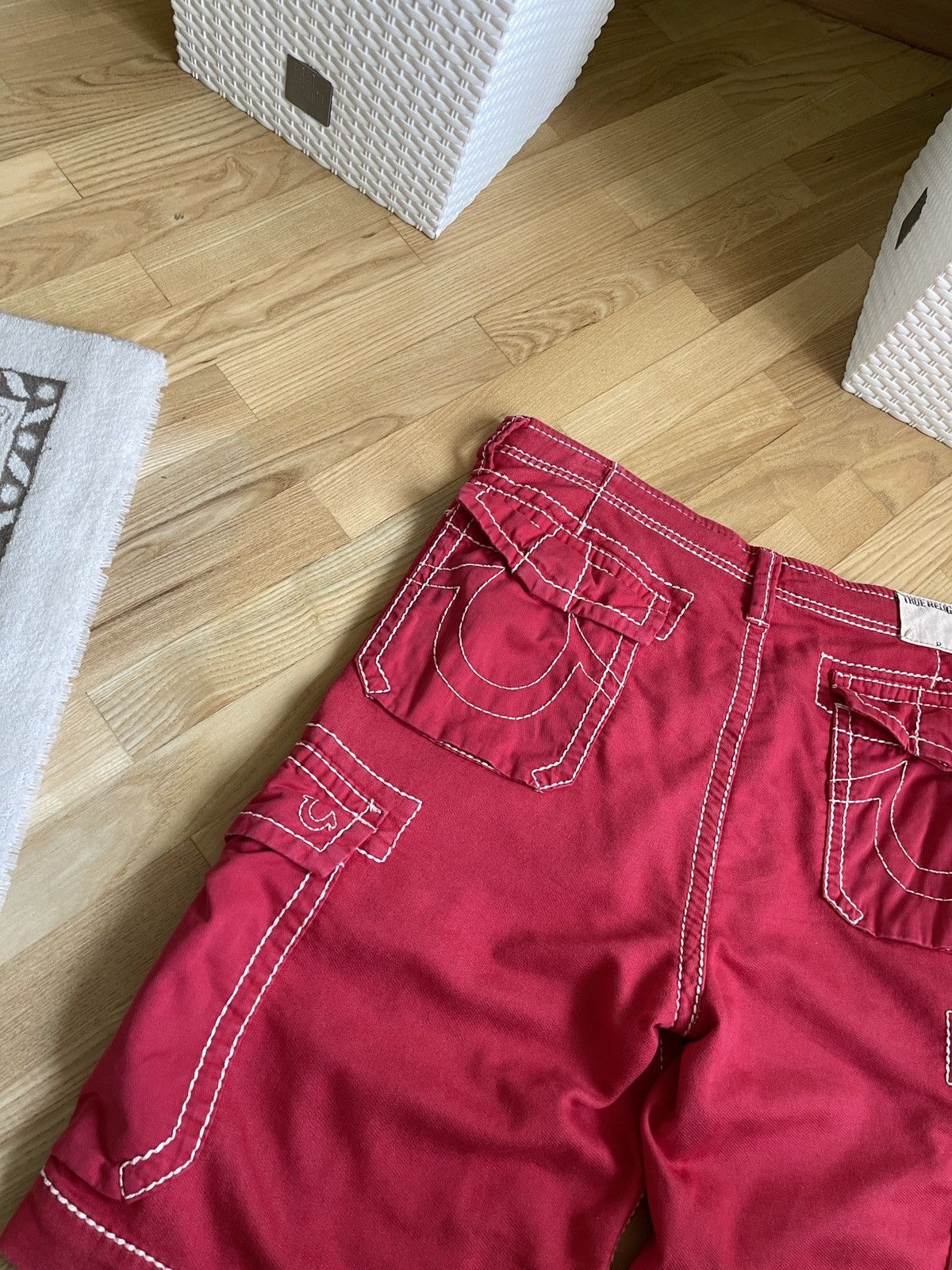 Japanese Brand True Religion Cargo Shorts Size 34 Cheif Keef Size US 34 / EU 50 - 4 Thumbnail
