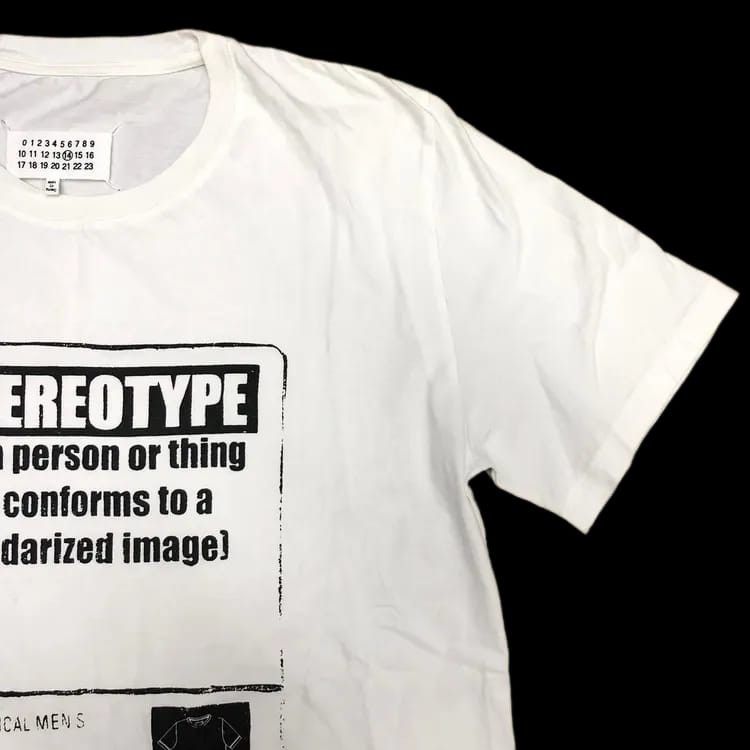 Maison Margiela Maison Margiela "Stereotype" Tshirt Size US M / EU 48-50 / 2 - 3 Thumbnail