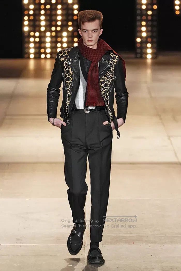 Saint Laurent Paris Saint Laurent Paris Leopard Print Leather Jacket i Size US M / EU 48-50 / 2 - 6 Thumbnail