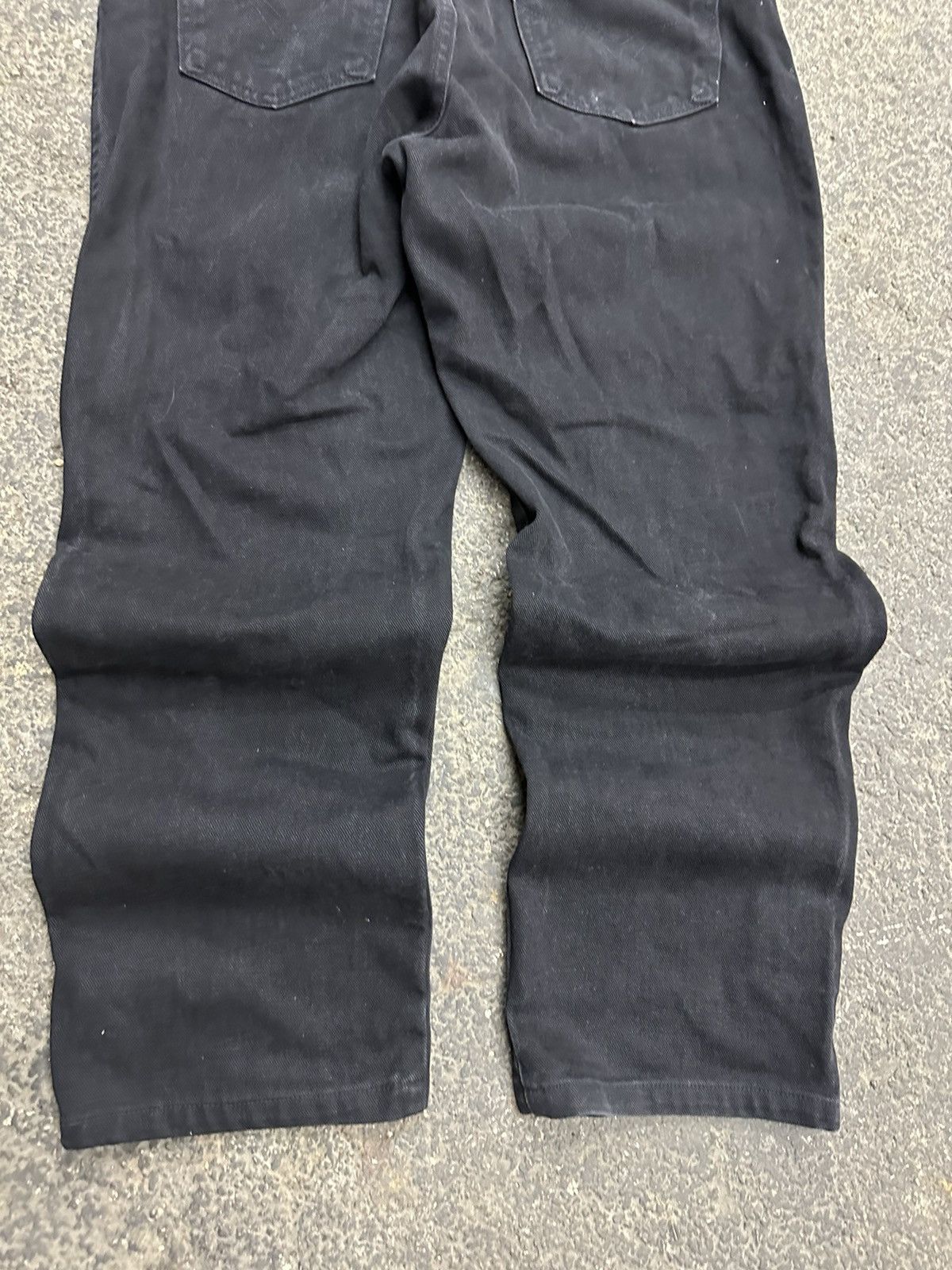 Harley Davidson × Vintage Y2K Harley Davidson black jeans Size US 33 - 2 Thumbnail