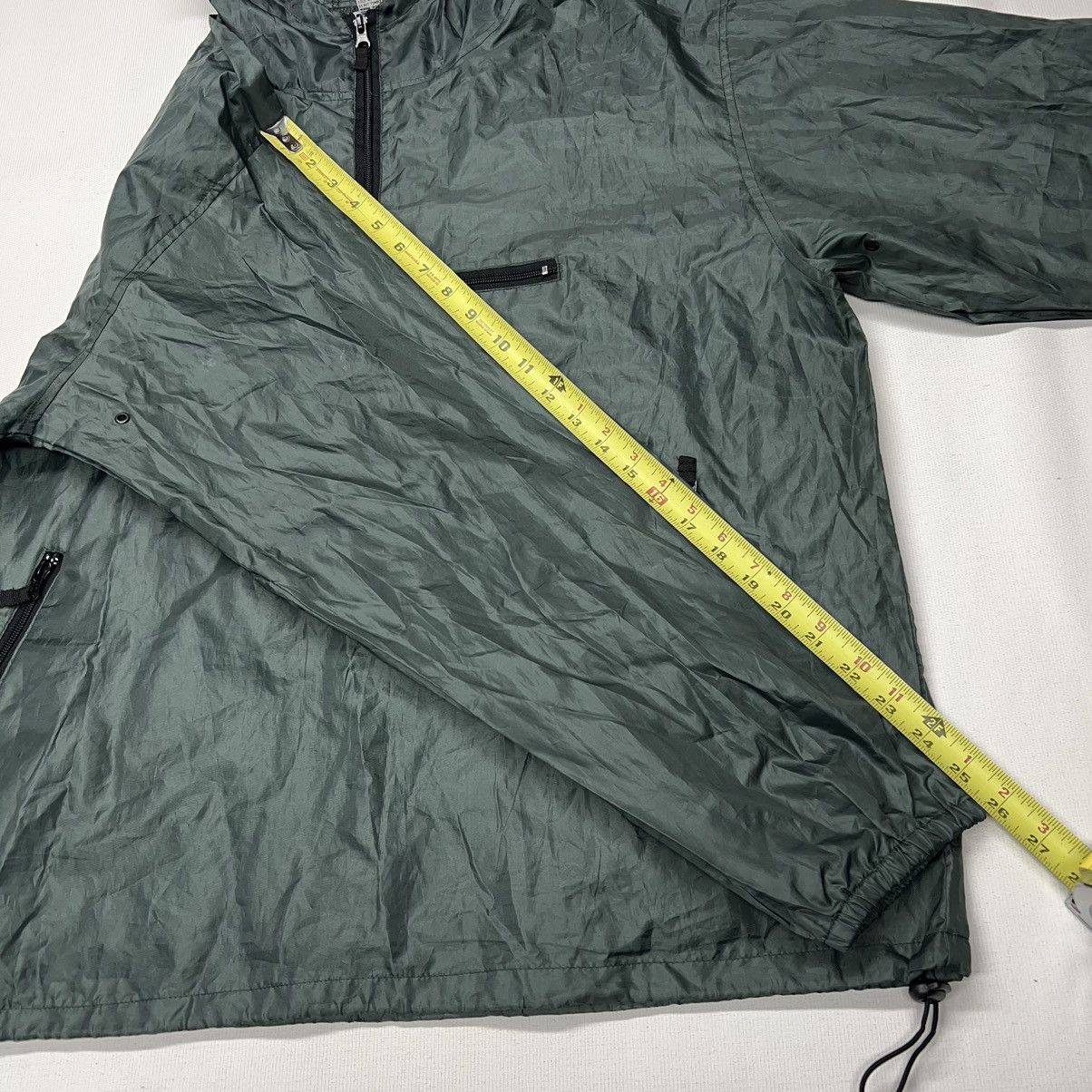 Vintage New Zealand Windbreaker Green 1/4 Zip Hooded Kiwi Stuff Y2K Size US M / EU 48-50 / 2 - 24 Thumbnail