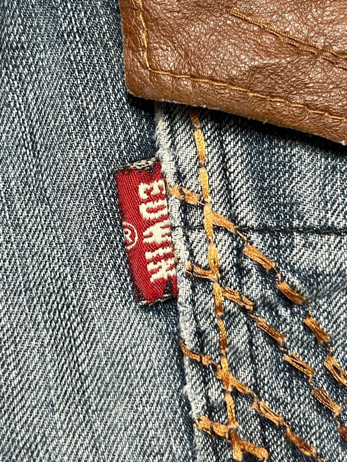 Edwin Bootcut Vintage Edwin 431 Japan - Faded, Distressed Jeans Size US 34 / EU 50 - 13 Thumbnail