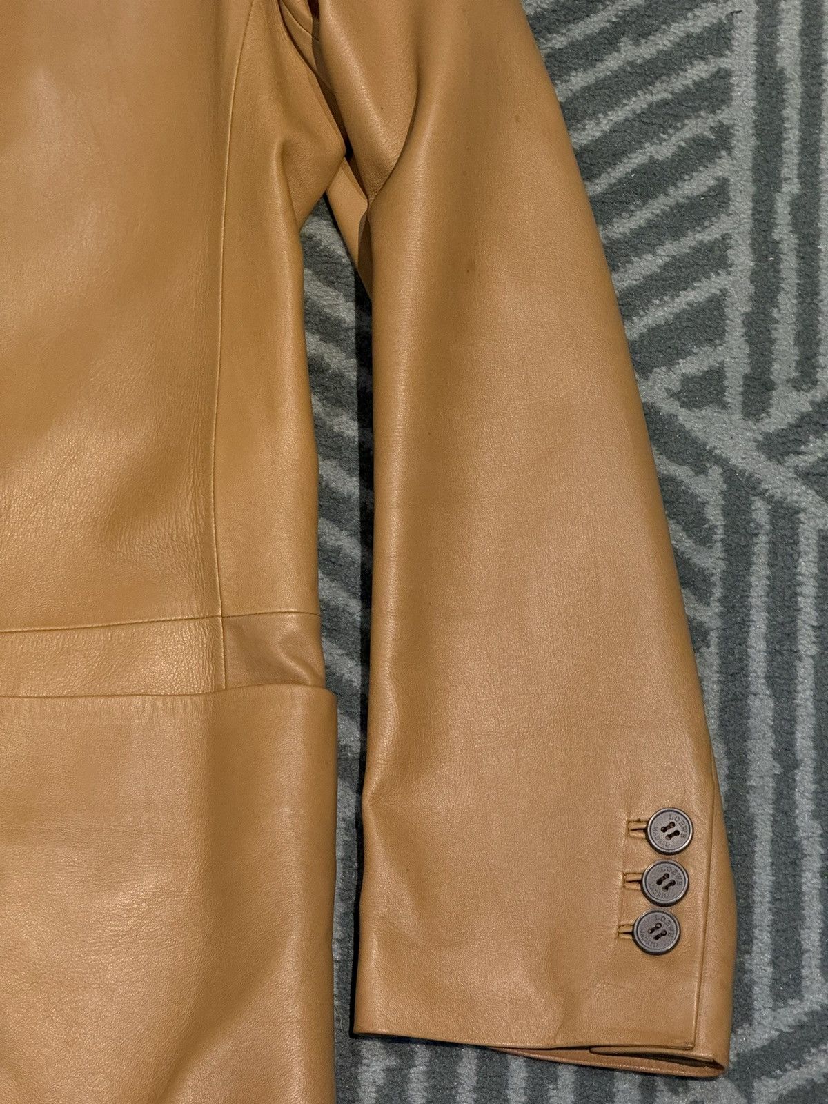 Loewe Loewe Vintage Brown Tan Superb Soft Leather Blazer Jacket 50 Size US M / EU 48-50 / 2 - 14 Thumbnail