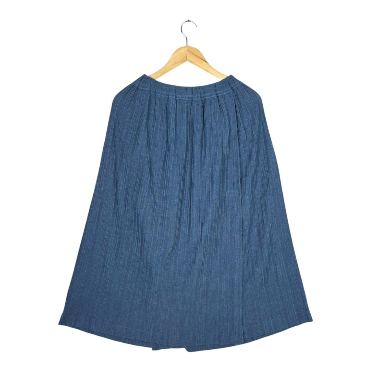 Issey Miyake Vintage Issey Miyake Plantation Midi Skirt Size M Size 28" / US 6 / IT 42 - 2 Thumbnail