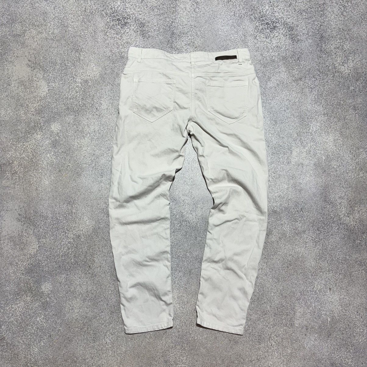 Brunello Cucinelli Brunello Cucinelli White Leg Jeans Trousers Low Waist IT46 Size 32" / US 10 / IT 46 - 1 Thumbnail