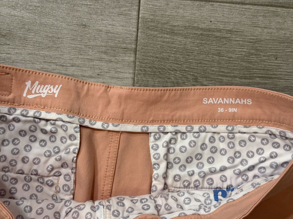 Other Men's Mugsy Jeans SAVANNAHS Peach Chino Shorts Waist Size 36 Size US 36 / EU 52 - 3 Thumbnail