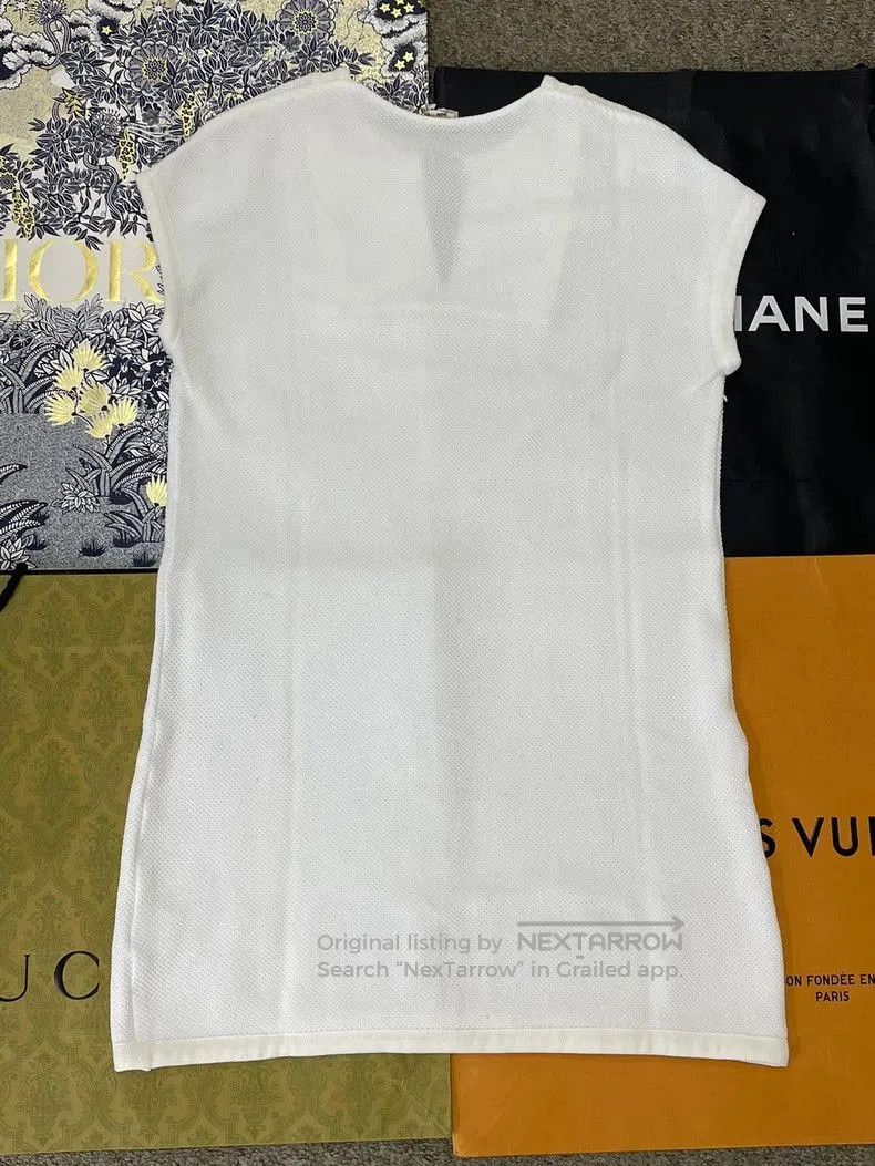 Hermes Hermes White Sleeveless Dress Size 36. Size US XS / EU 42 / 0 - 2 Thumbnail