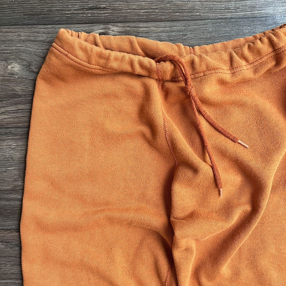 Vintage Vintage 1990s discus rust orange sweatpants S/M Size US 30 / EU 46 - 2 Thumbnail