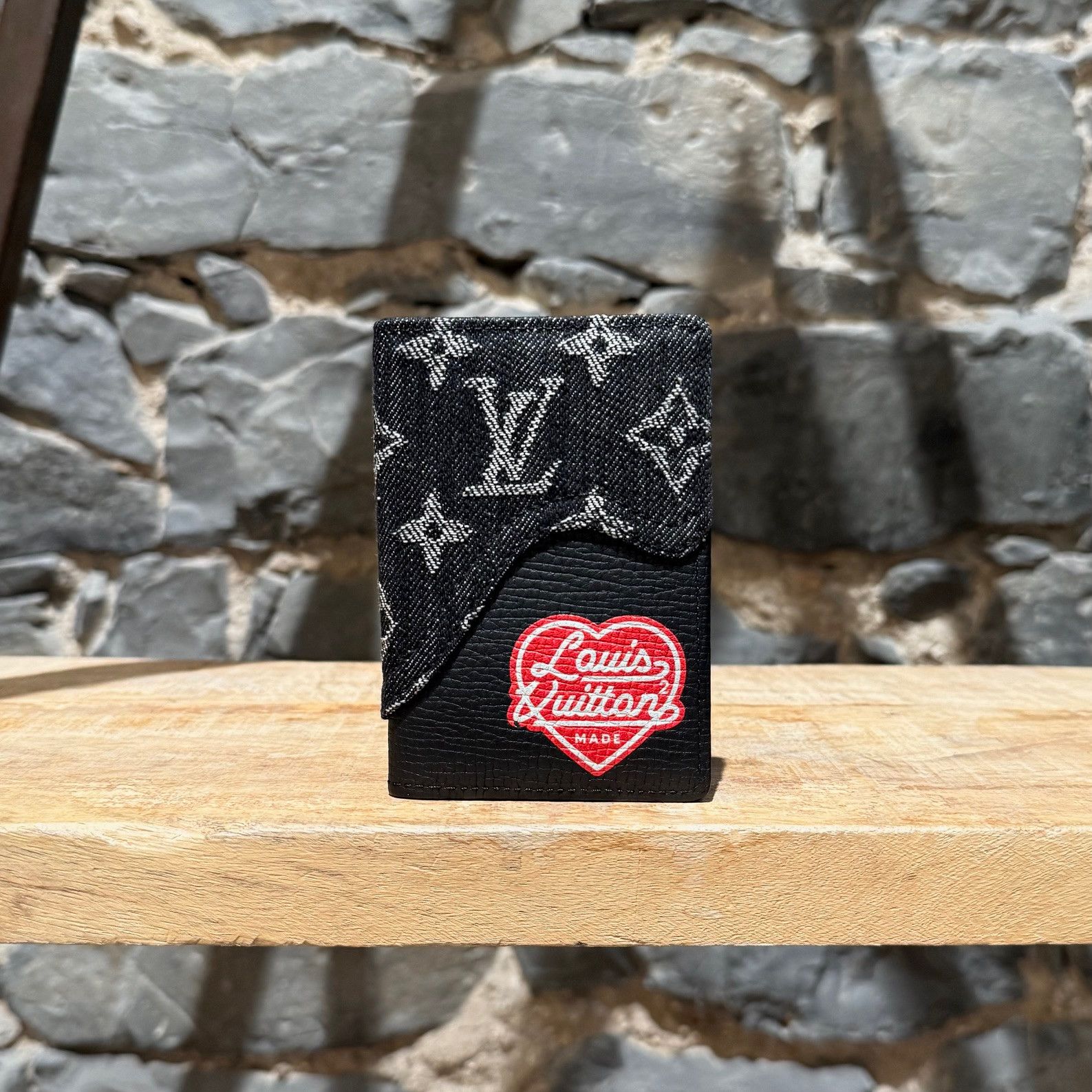 Louis Vuitton × Nigo Louis Vuitton X Nigo LV Made Denim Monogram Pocket Organizer Size ONE SIZE - 2 Thumbnail