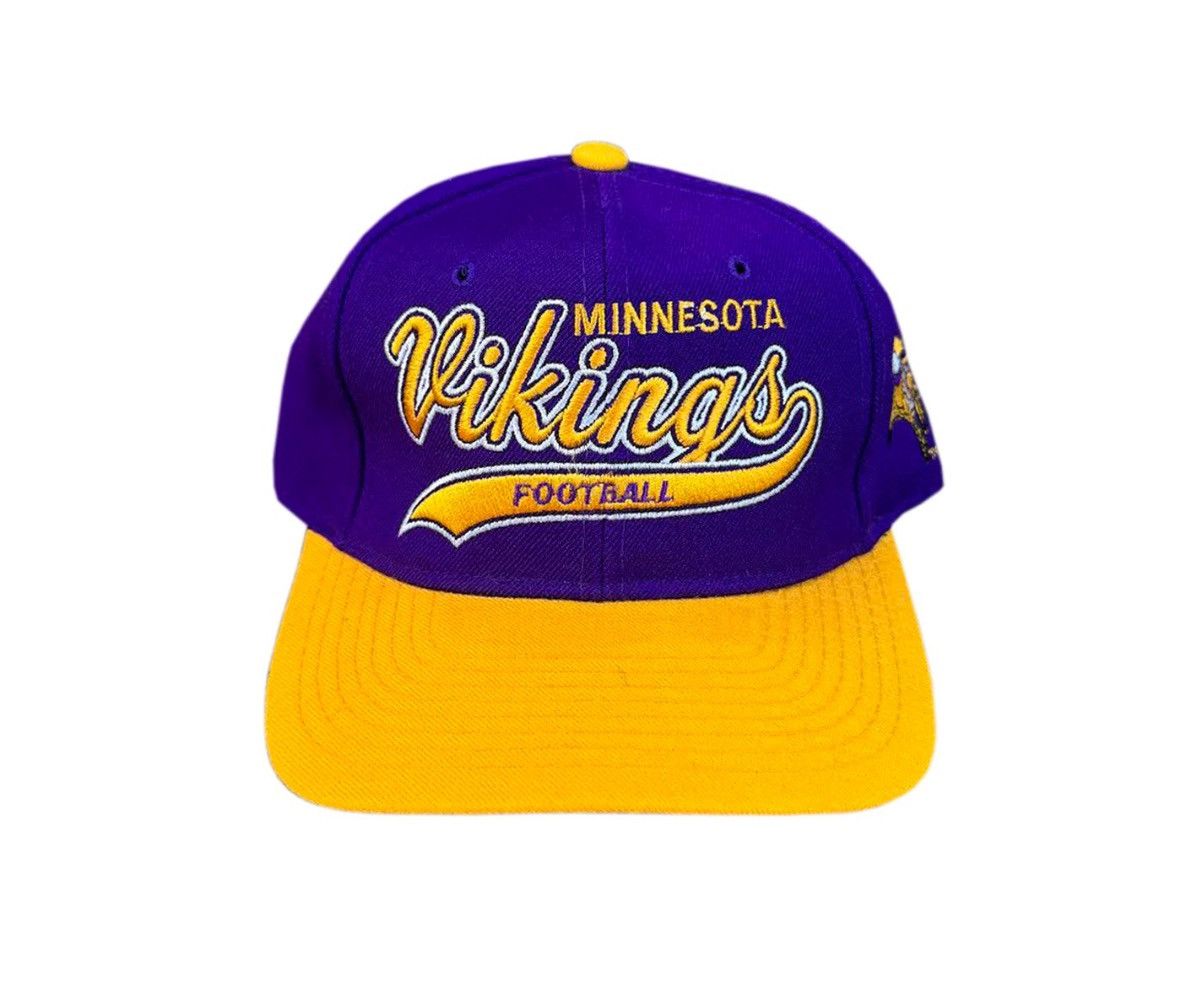 Starter Vintage Starter Script Minnesota Vikings Wool Snapback Size ONE SIZE - 1 Thumbnail