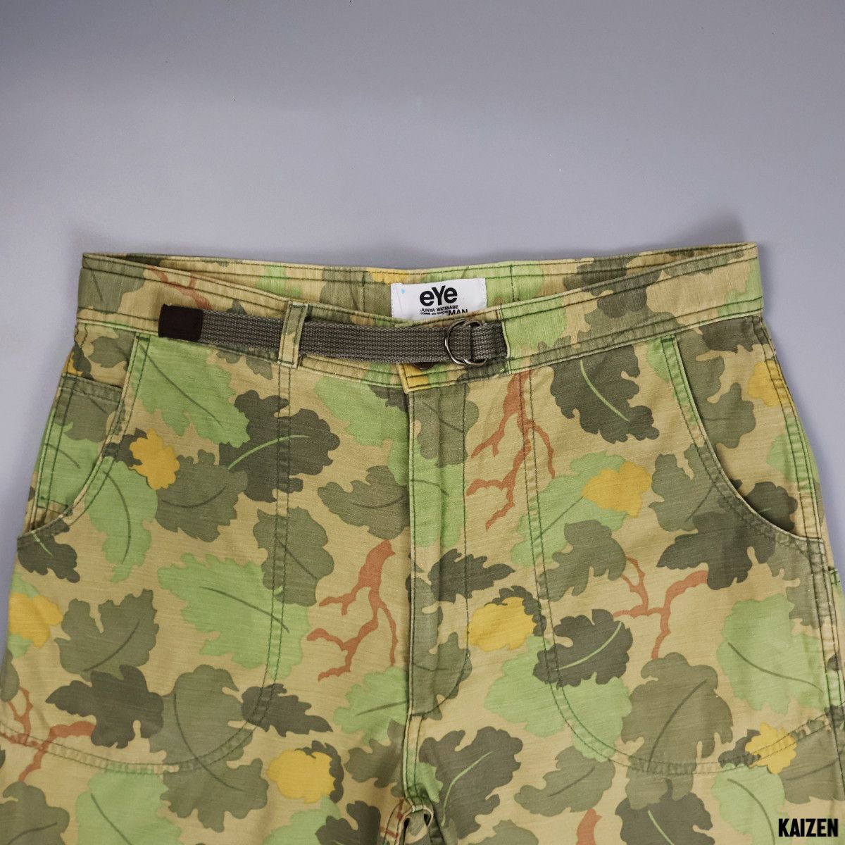Comme des Garcons COMME DES GARCONS x JUNYA WATANABE - CAMOUFLAGE BELTED SHORT Size US 32 / EU 48 - 3 Thumbnail