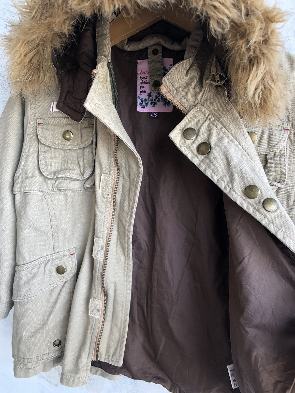 If Six Was Nine × Japanese Brand × Le Grande Bleu (L.G.B.) STUDDED DISTRESSED BUCKARO FAUX FUR HOODIE LGB STYLE Size US S / EU 44-46 / 1 - 2 Thumbnail