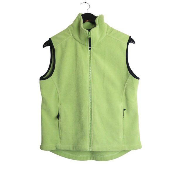 Windriver Vintage Windriver Full Zip Fleece Retro Neon Green Vest Size M / US 6-8 / IT 42-44 - 1 Thumbnail