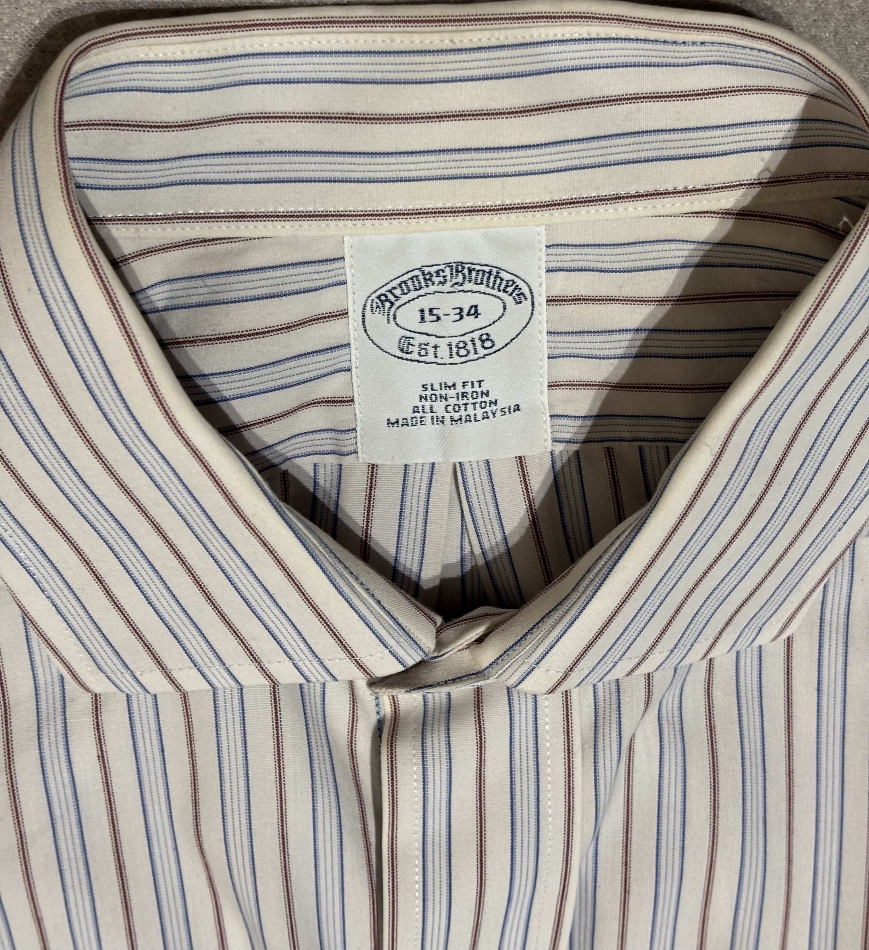 Brooks Brothers Brooks Brothers vintage shirt size 34 Size US M / EU 48-50 / 2 - 17 Thumbnail