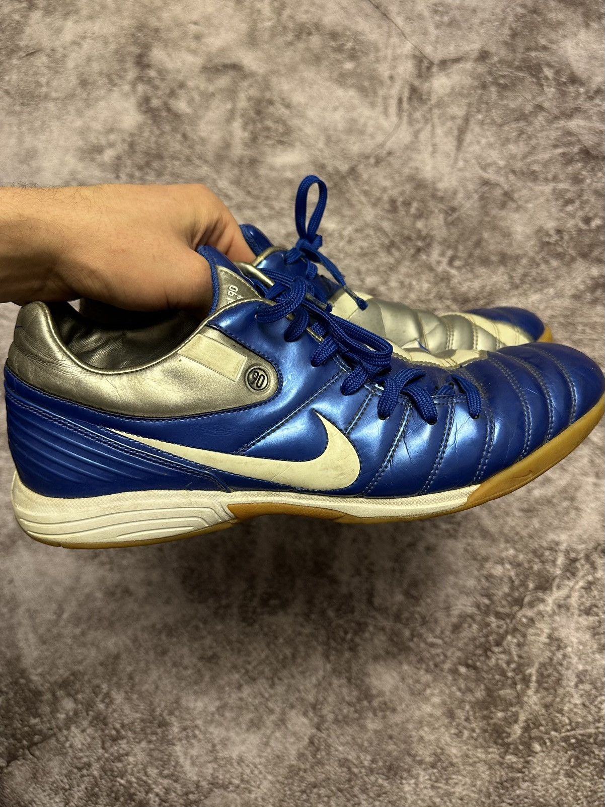 A.P.C. × Nike Vintage Nike Total 90 Football Shoes Indoor Soccer US Men 11 Size US 11 / EU 44 - 2 Thumbnail
