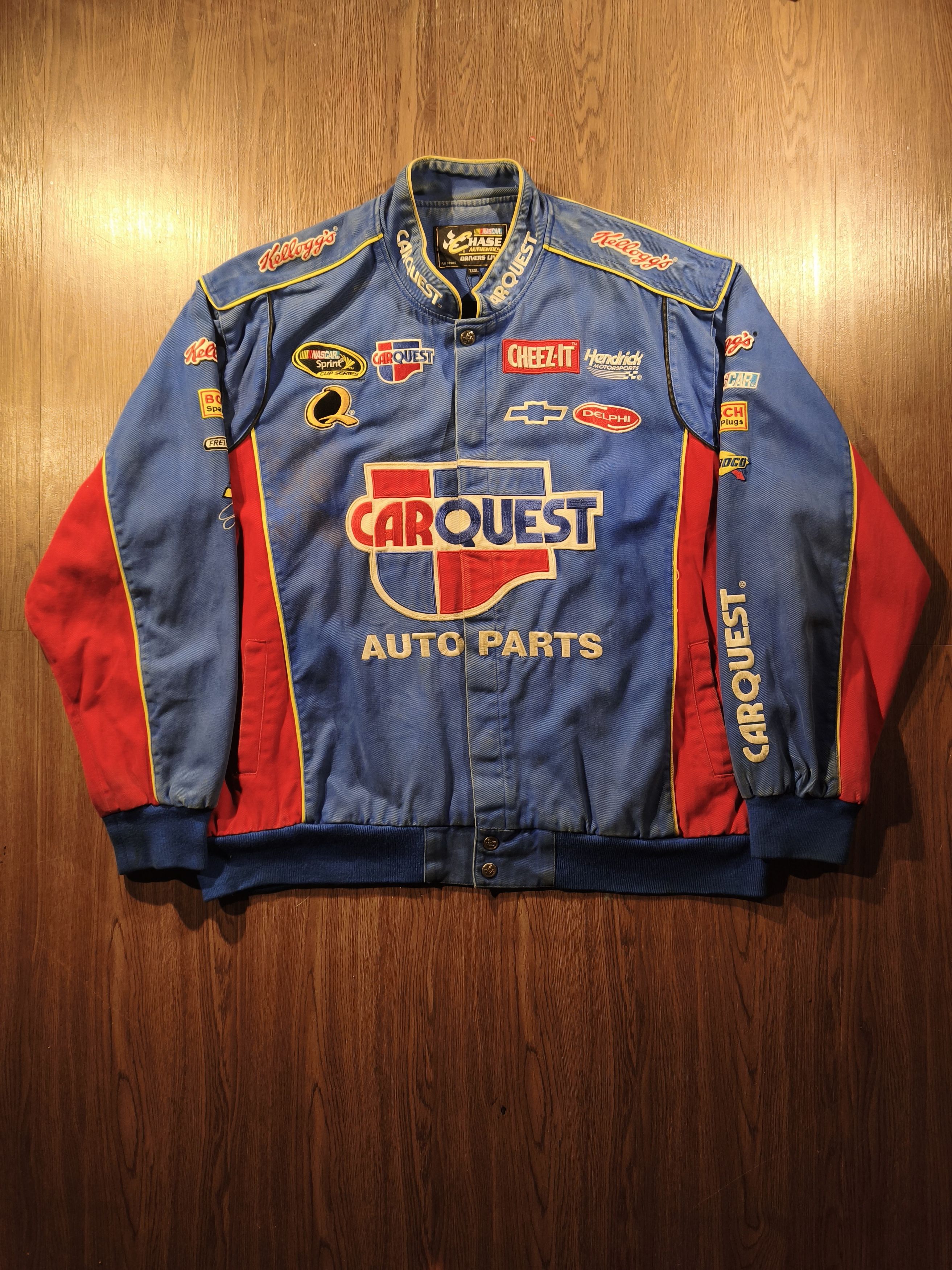Chase Authentics Vintage Nascar Carquest Jacket by Chase Authentics Size US XXL / EU 58 / 5 - 1 Thumbnail