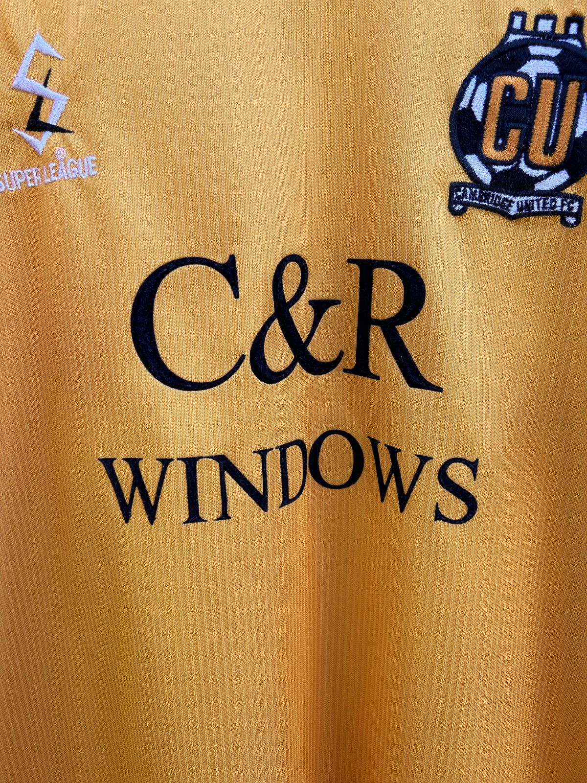 Vintage 90s Vintage Cambridge United 1999/00/01 Home Kit Jersey Size US XL / EU 56 / 4 - 5 Thumbnail