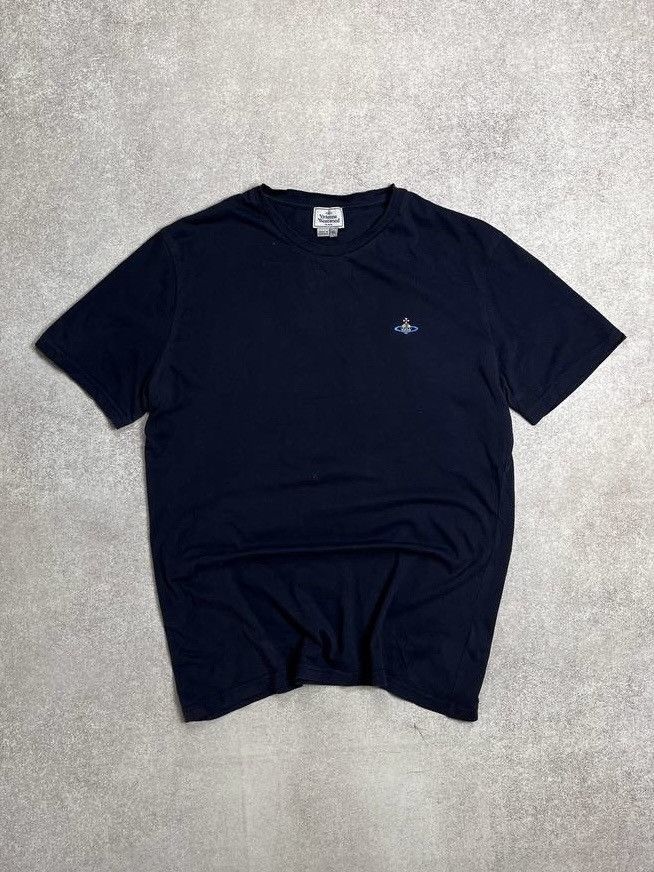 Vintage Vivienne Westwood Orb Saturn Logo T-shirt XL