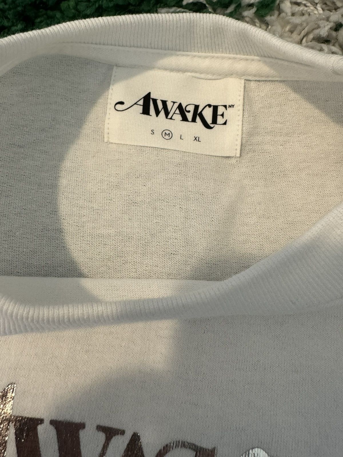 Awake NY Awake Metallic Logo Tee Size US M / EU 48-50 / 2 - 5 Thumbnail