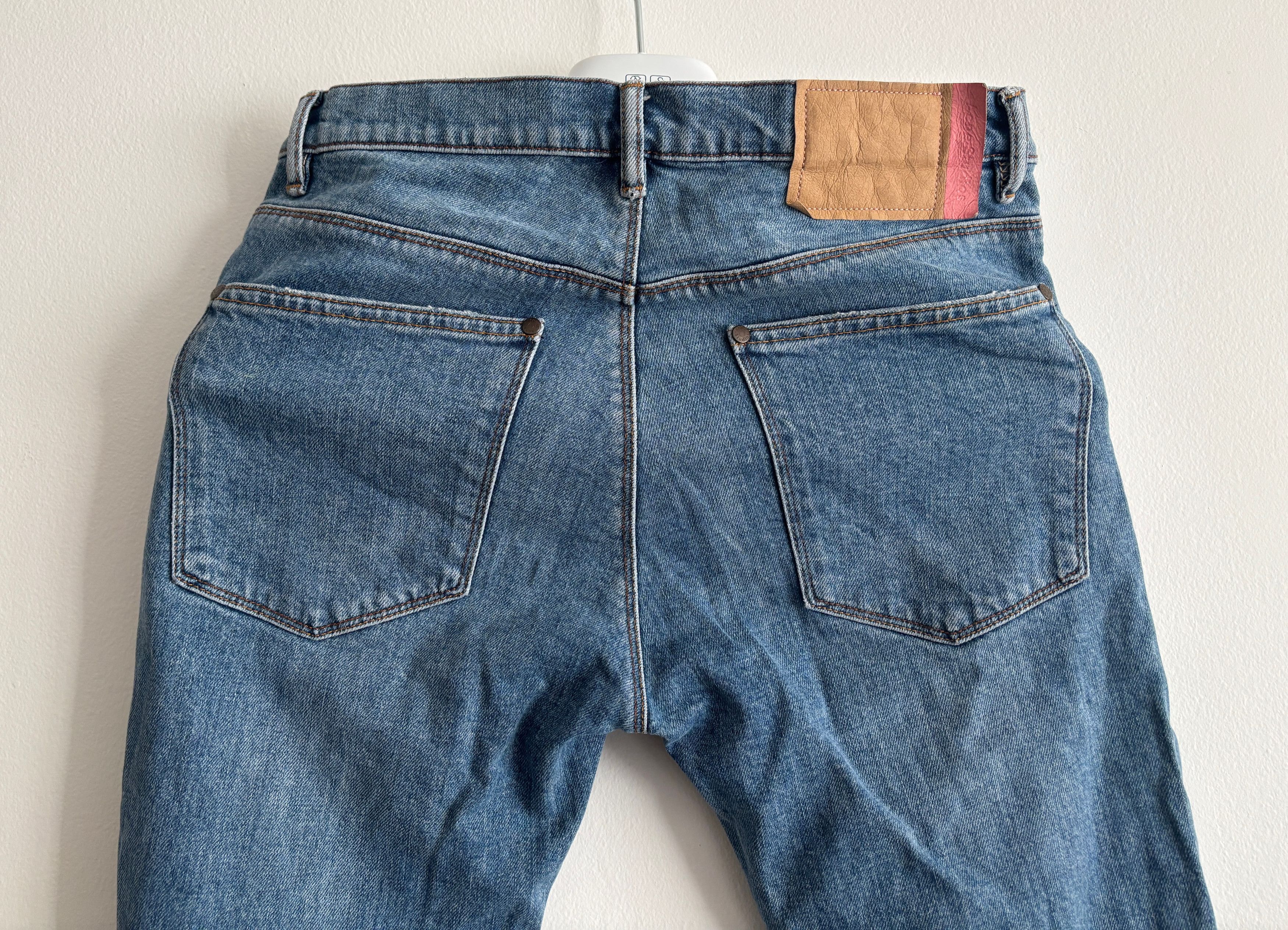Acne Studios Acne Studios Mid Wash Max Mid Ripped Jeans- 29 x 33 Size US 29 - 6 Thumbnail